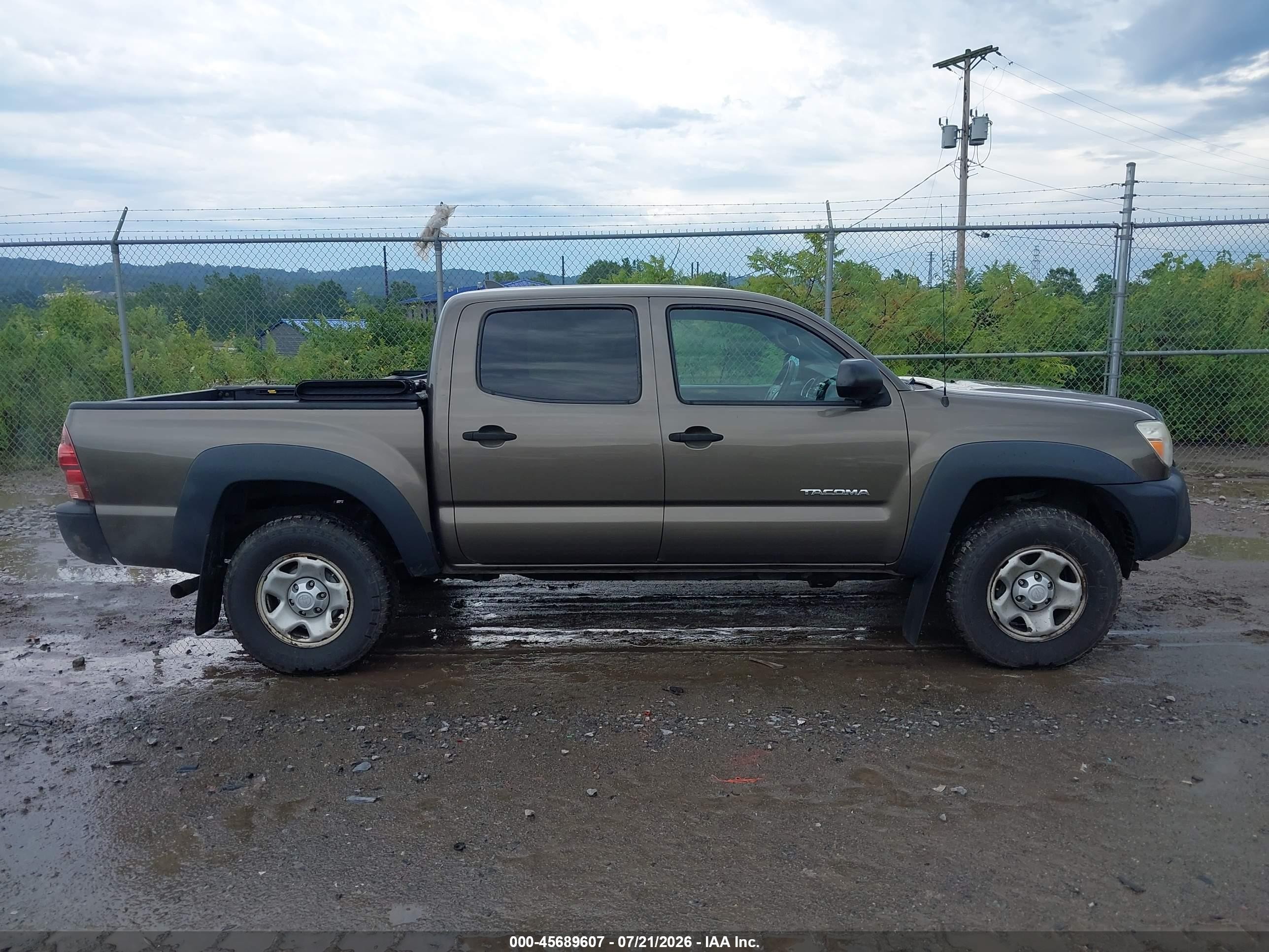 2012 Toyota Tacoma Base V6 Brown vin: 3TMLU4EN3CM091568