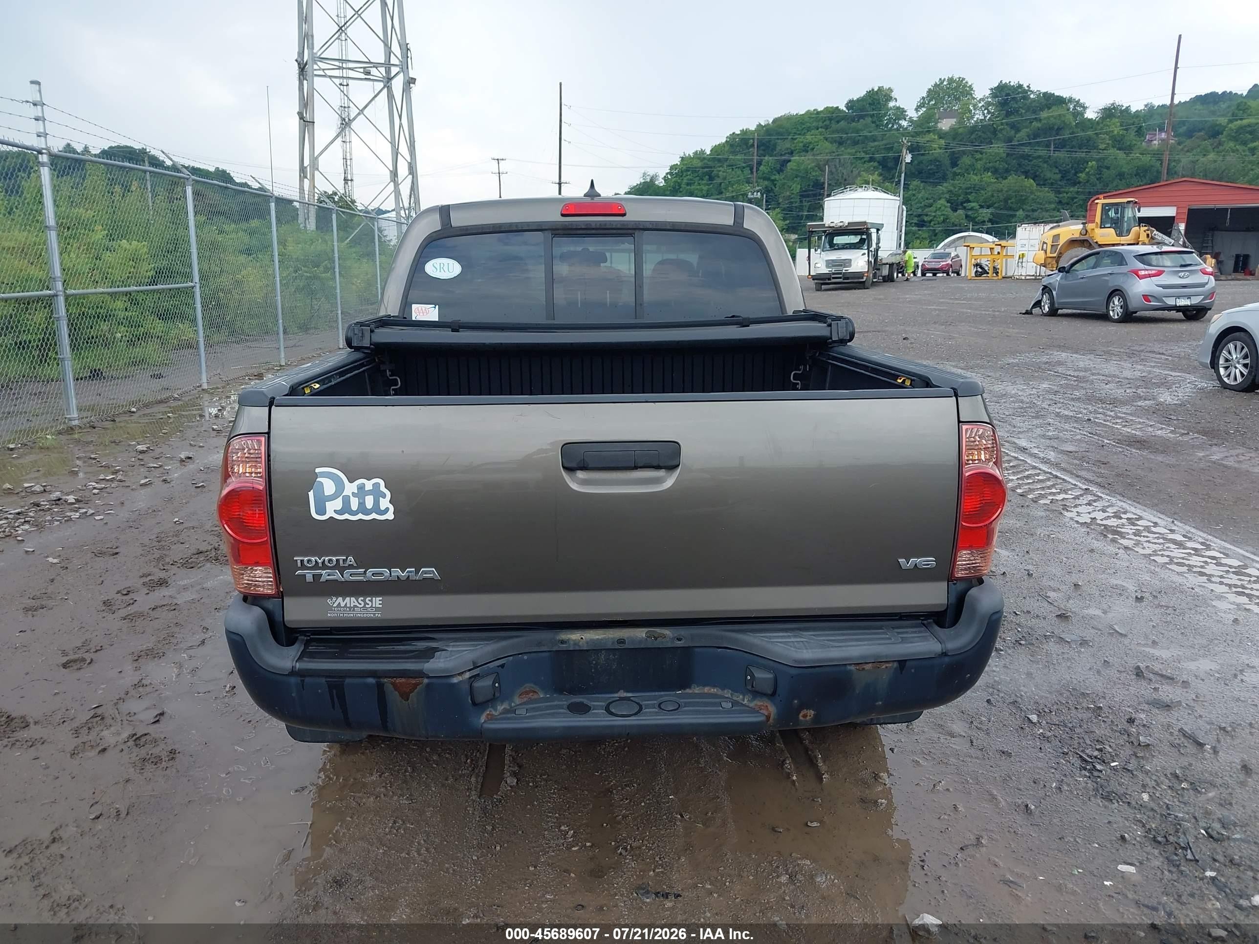 2012 Toyota Tacoma Base V6 Brown vin: 3TMLU4EN3CM091568