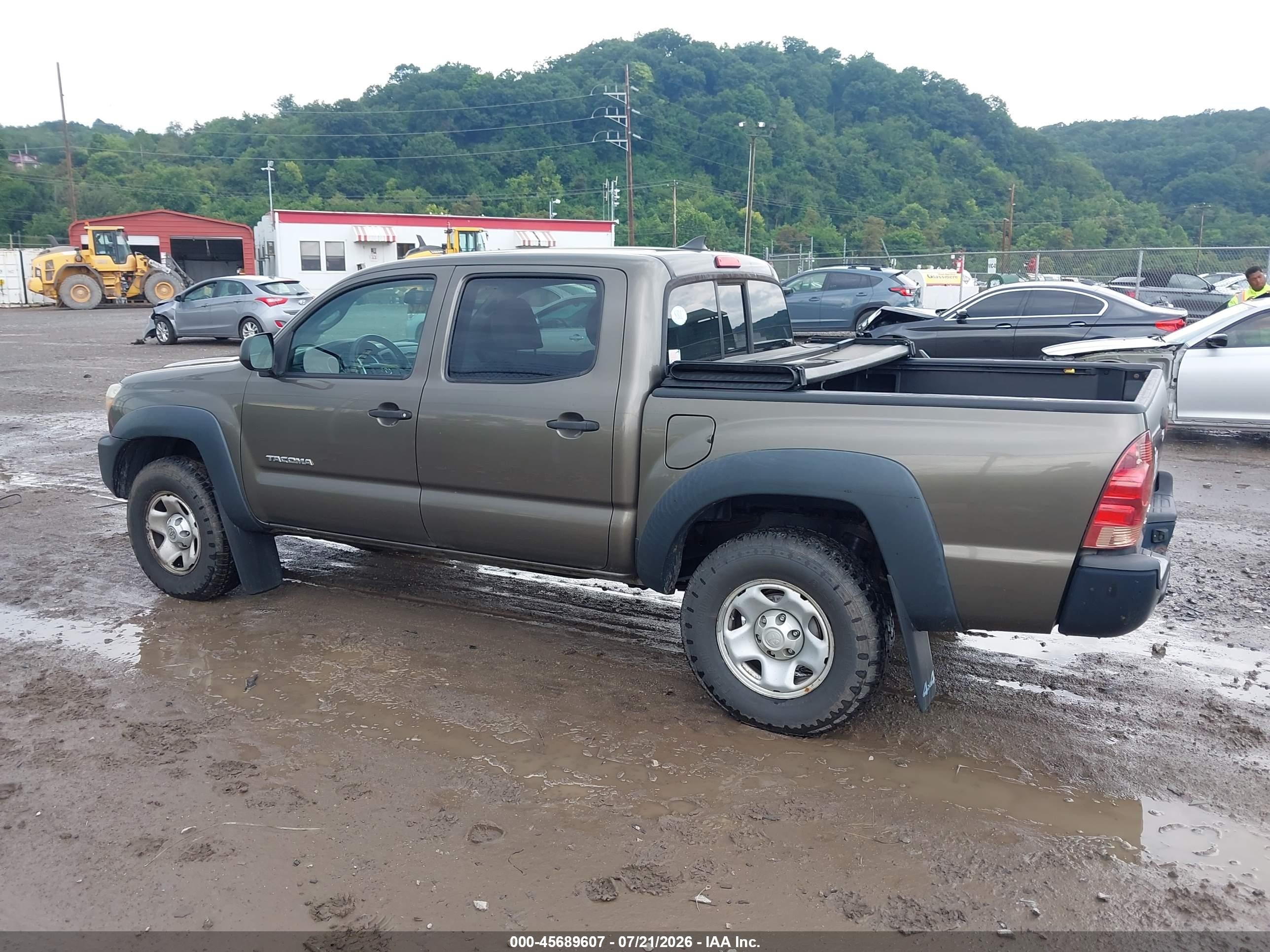 2012 Toyota Tacoma Base V6 Brown vin: 3TMLU4EN3CM091568
