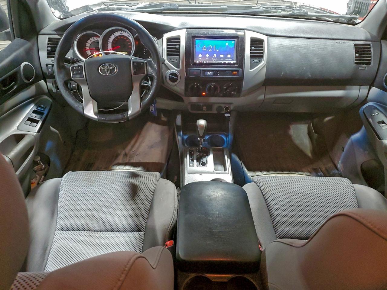 2012 Toyota Tacoma Double Cab Silver vin: 3TMLU4EN3CM097984