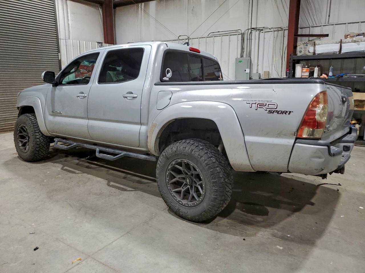 2012 Toyota Tacoma Double Cab Silver vin: 3TMLU4EN3CM097984