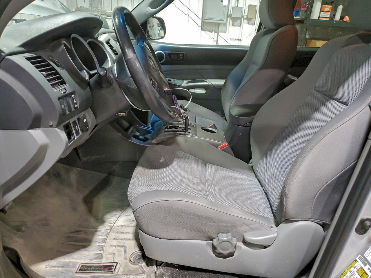 2012 Toyota Tacoma Double Cab Silver vin: 3TMLU4EN3CM097984