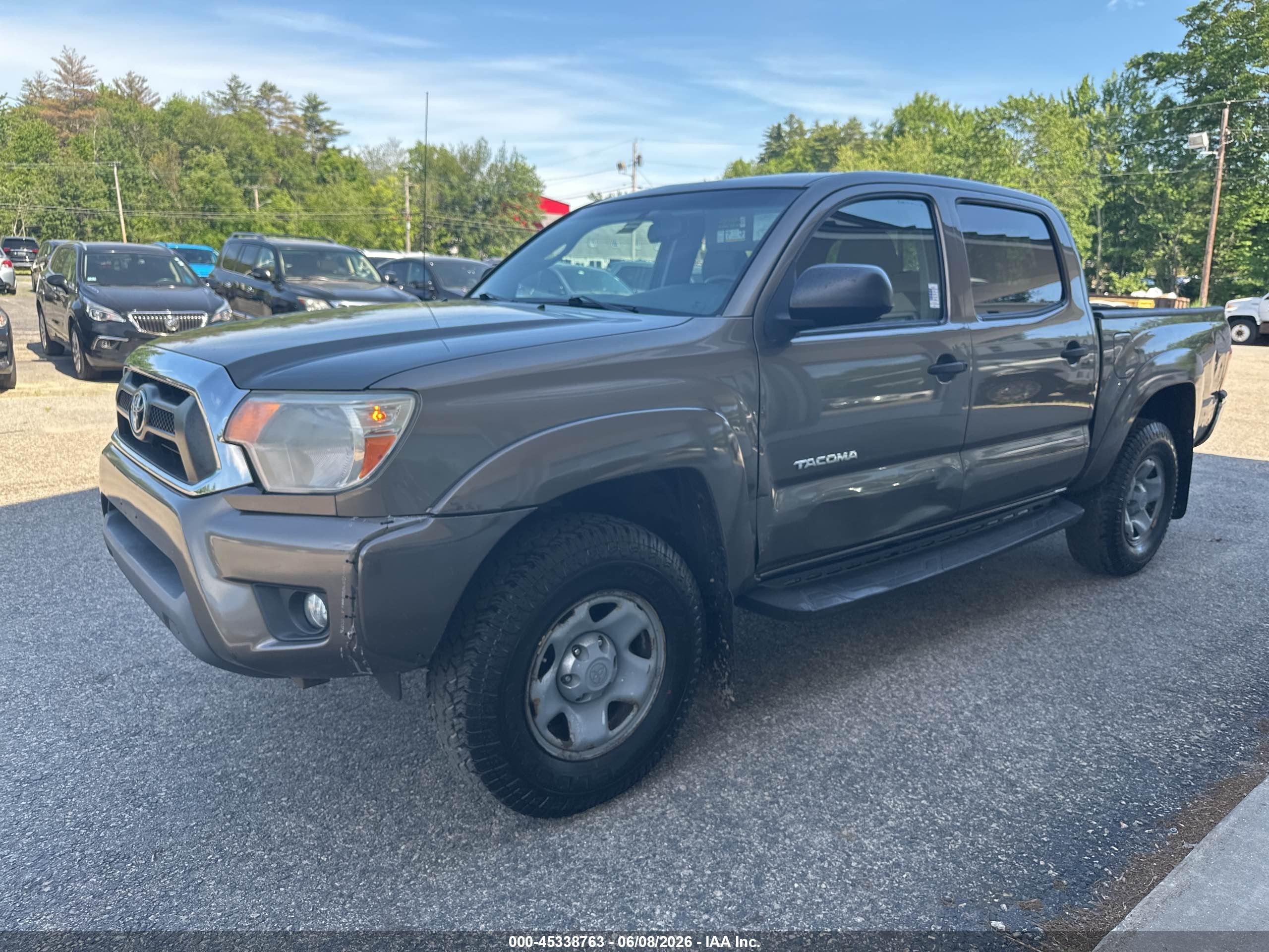 2014 Toyota Tacoma Base V6 Brown vin: 3TMLU4EN3EM143316