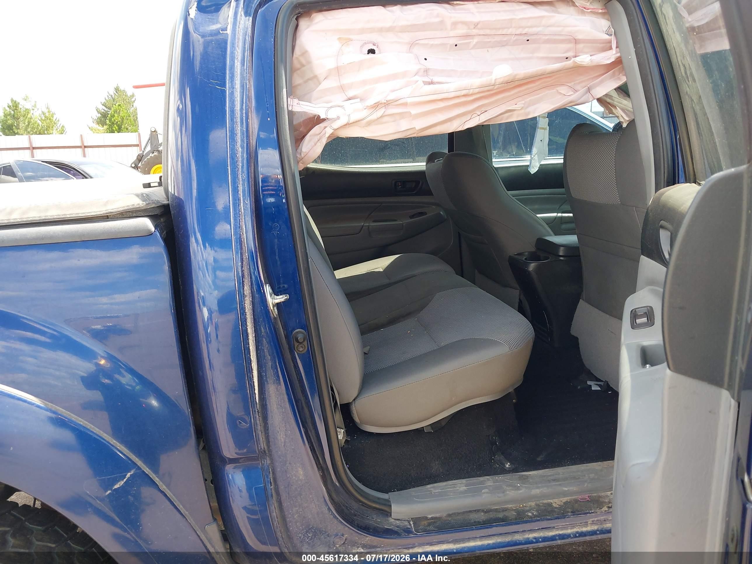 2014 Toyota Tacoma Base V6 Синий vin: 3TMLU4EN3EM156261