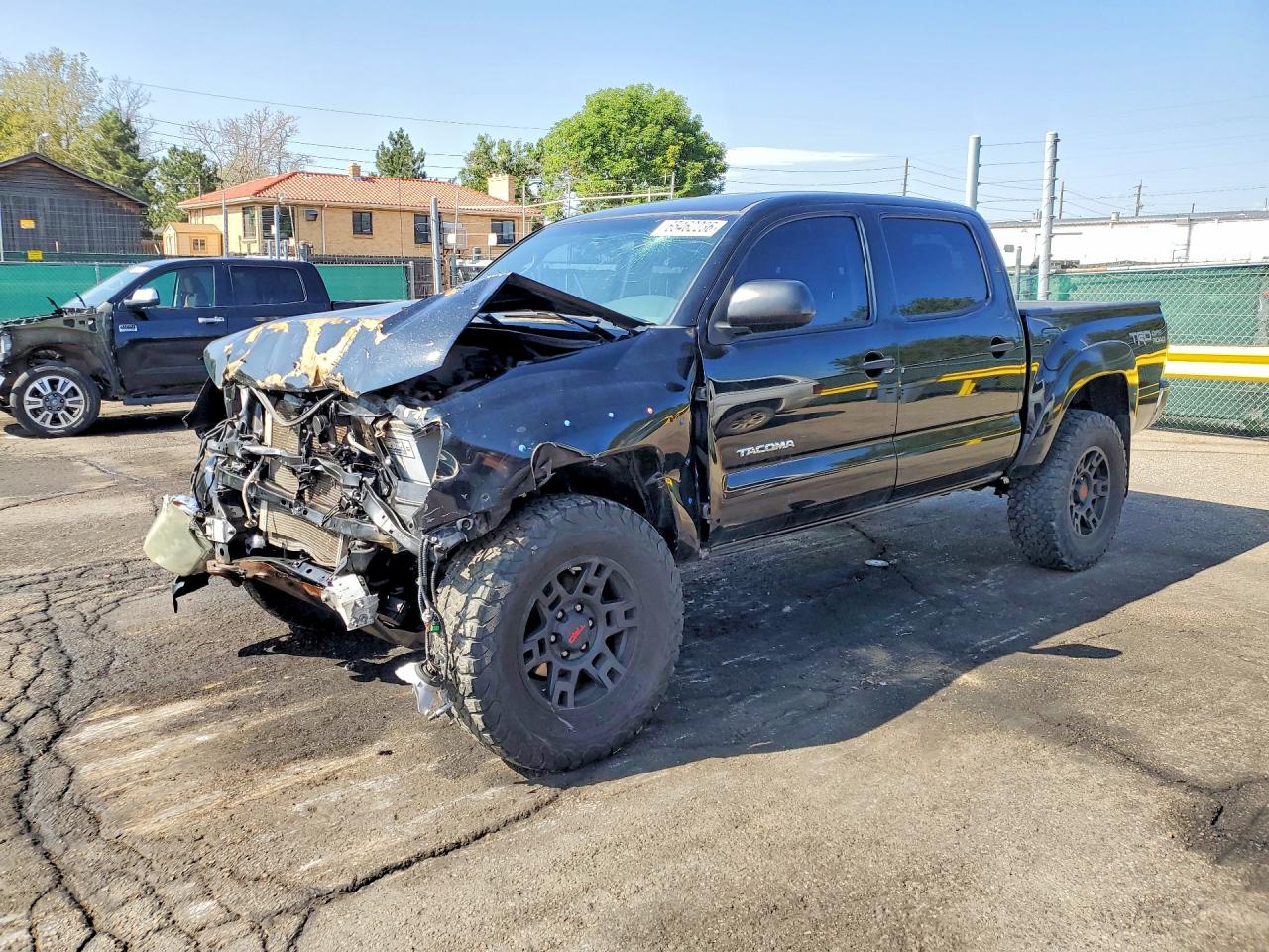 2015 Toyota Tacoma V6 Black vin: 3TMLU4EN3FM170632