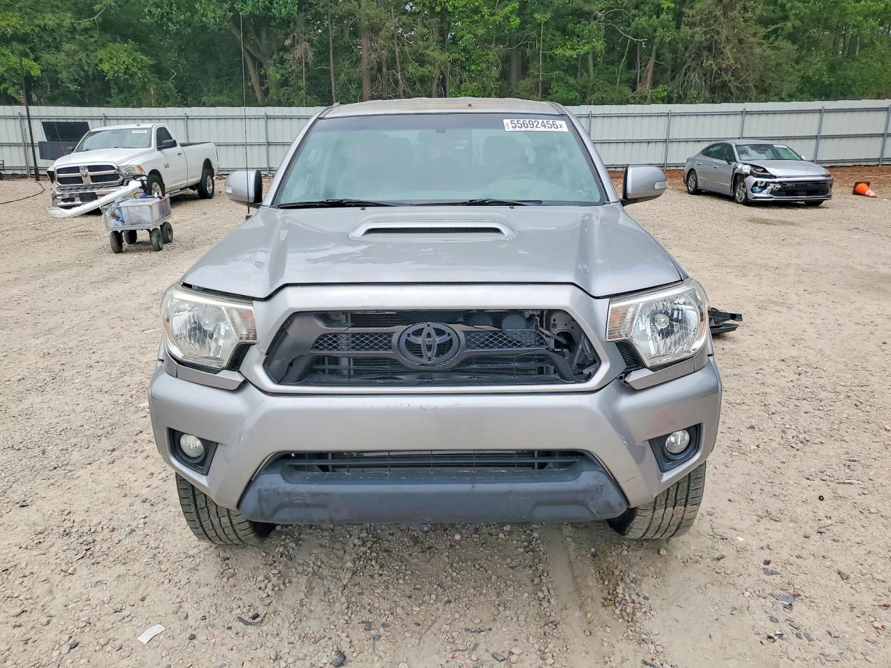 2015 Toyota Tacoma V6 Gray vin: 3TMLU4EN3FM185616