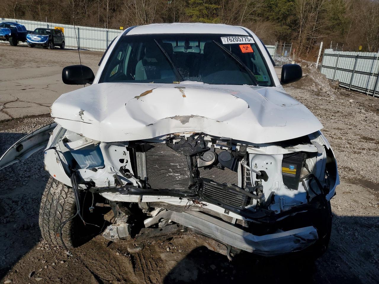 2011 Toyota Tacoma Double Cab White vin: 3TMLU4EN4BM059341