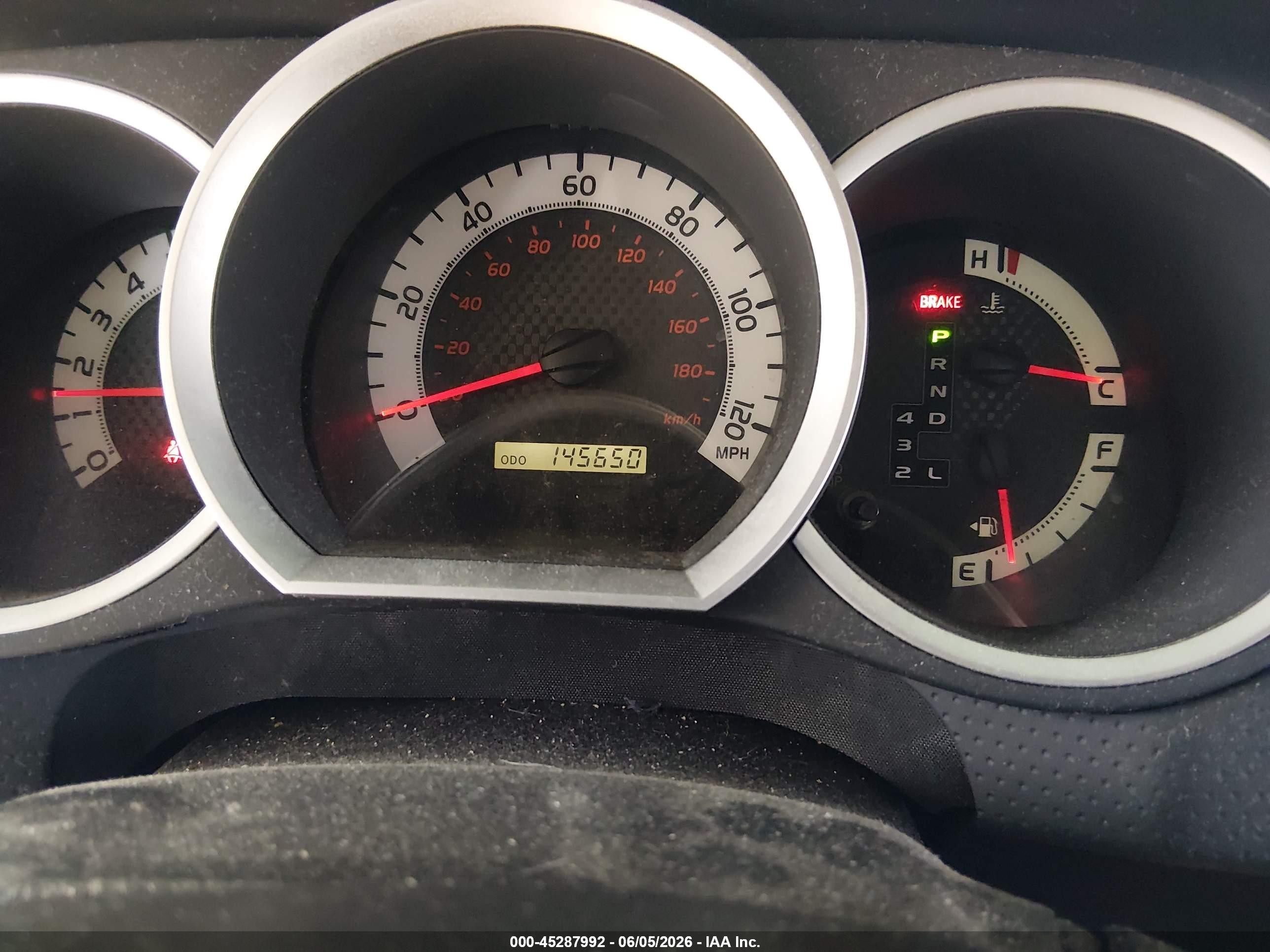 2011 Toyota Tacoma Base V6 Black vin: 3TMLU4EN4BM075961