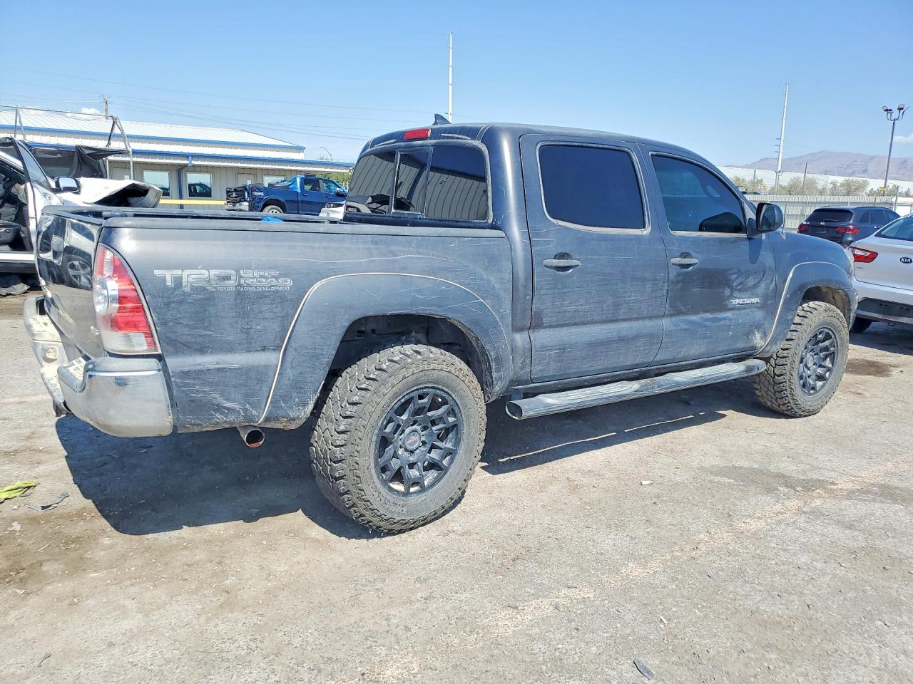 2012 Toyota Tacoma V6 Gray vin: 3TMLU4EN4CM088677