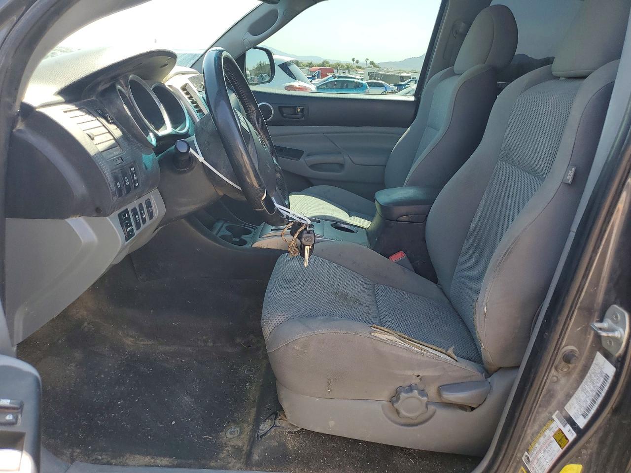 2012 Toyota Tacoma V6 Gray vin: 3TMLU4EN4CM088677