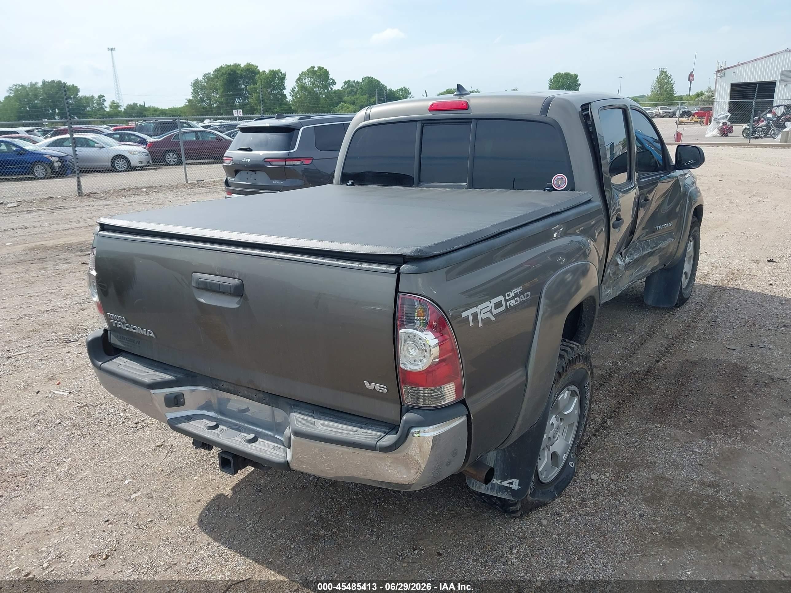 2012 Toyota Tacoma Base V6 Brown vin: 3TMLU4EN4CM088999
