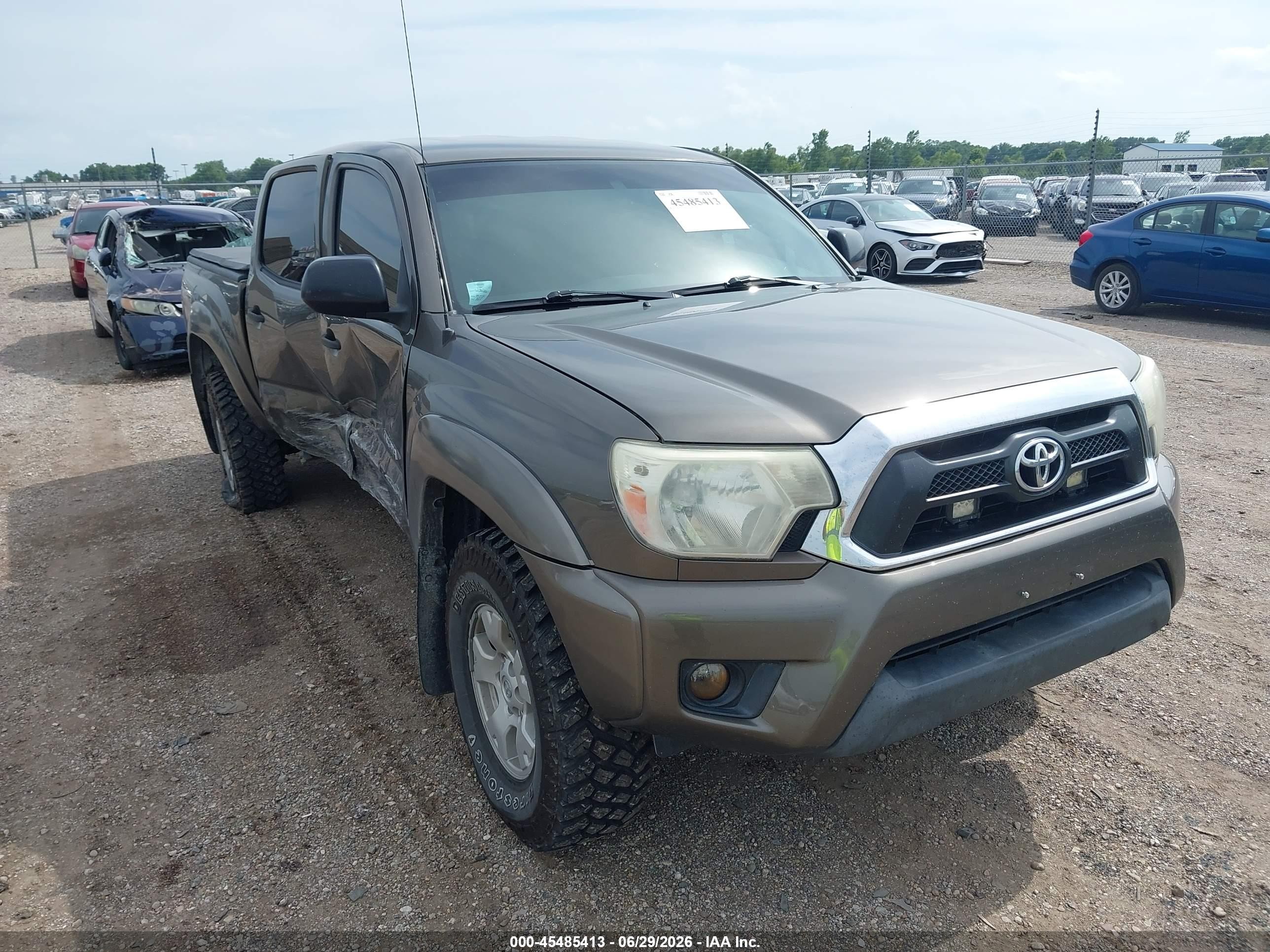 2012 Toyota Tacoma Base V6 Brown vin: 3TMLU4EN4CM088999