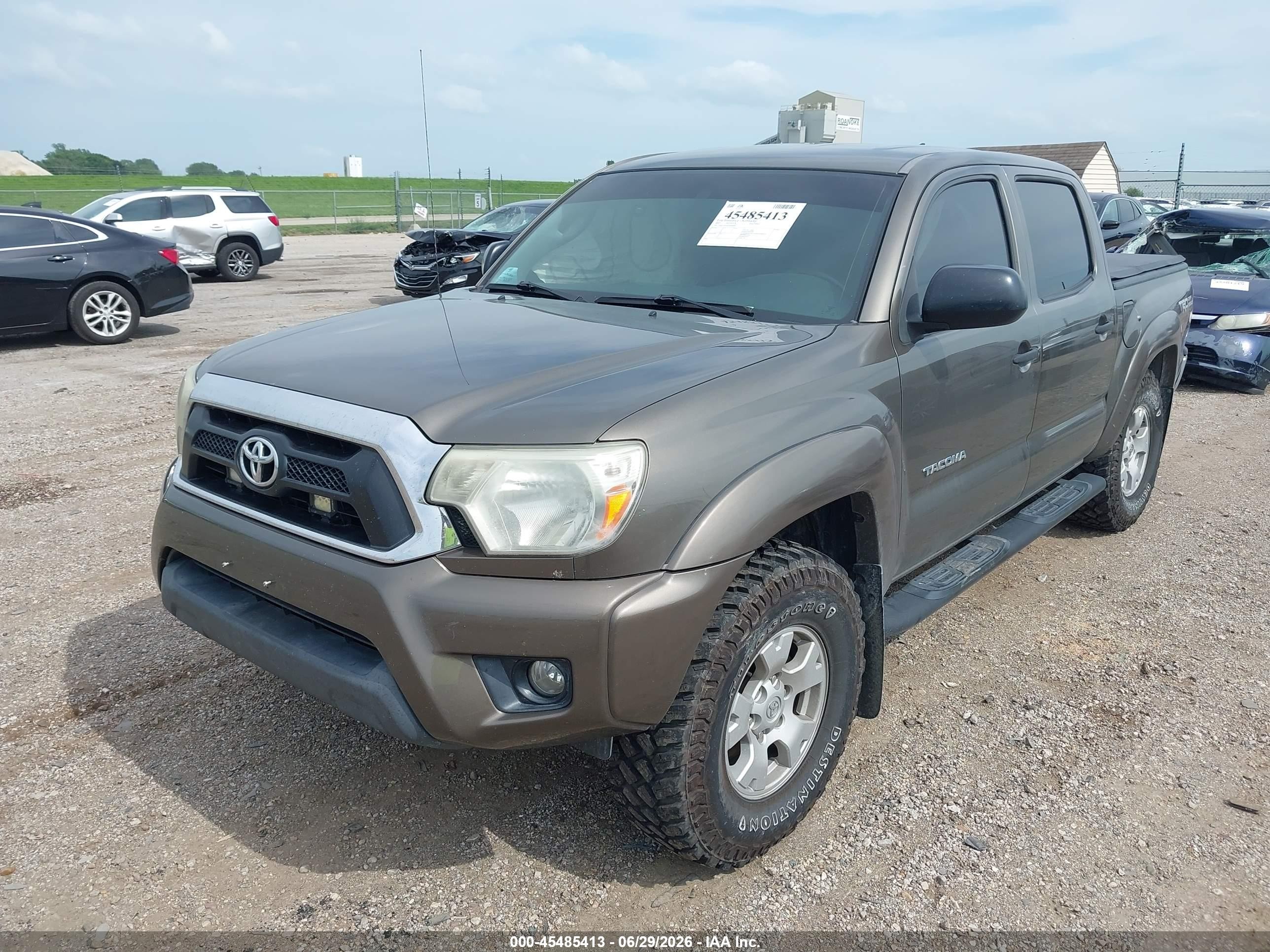 2012 Toyota Tacoma Base V6 Brown vin: 3TMLU4EN4CM088999