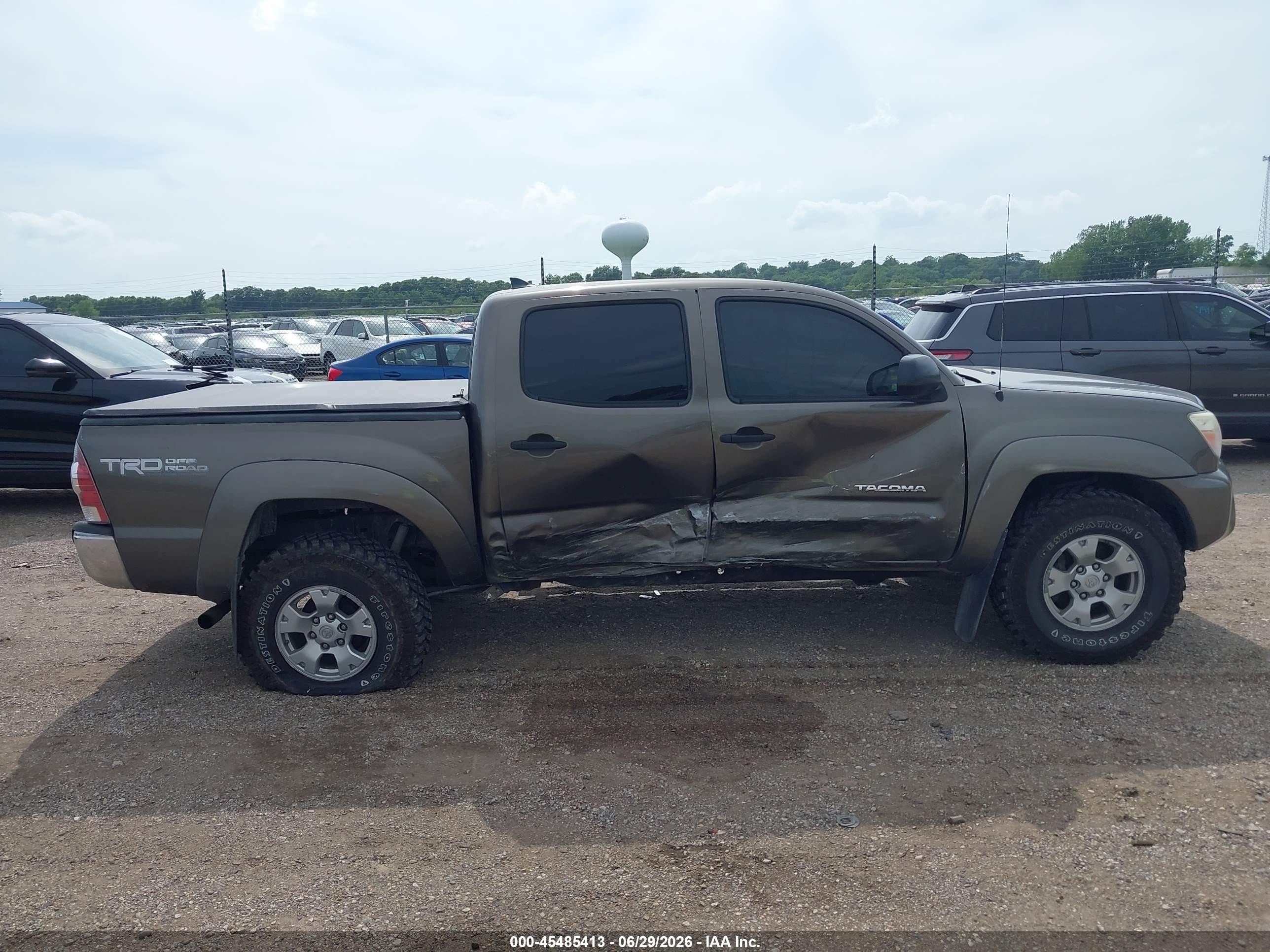 2012 Toyota Tacoma Base V6 Brown vin: 3TMLU4EN4CM088999