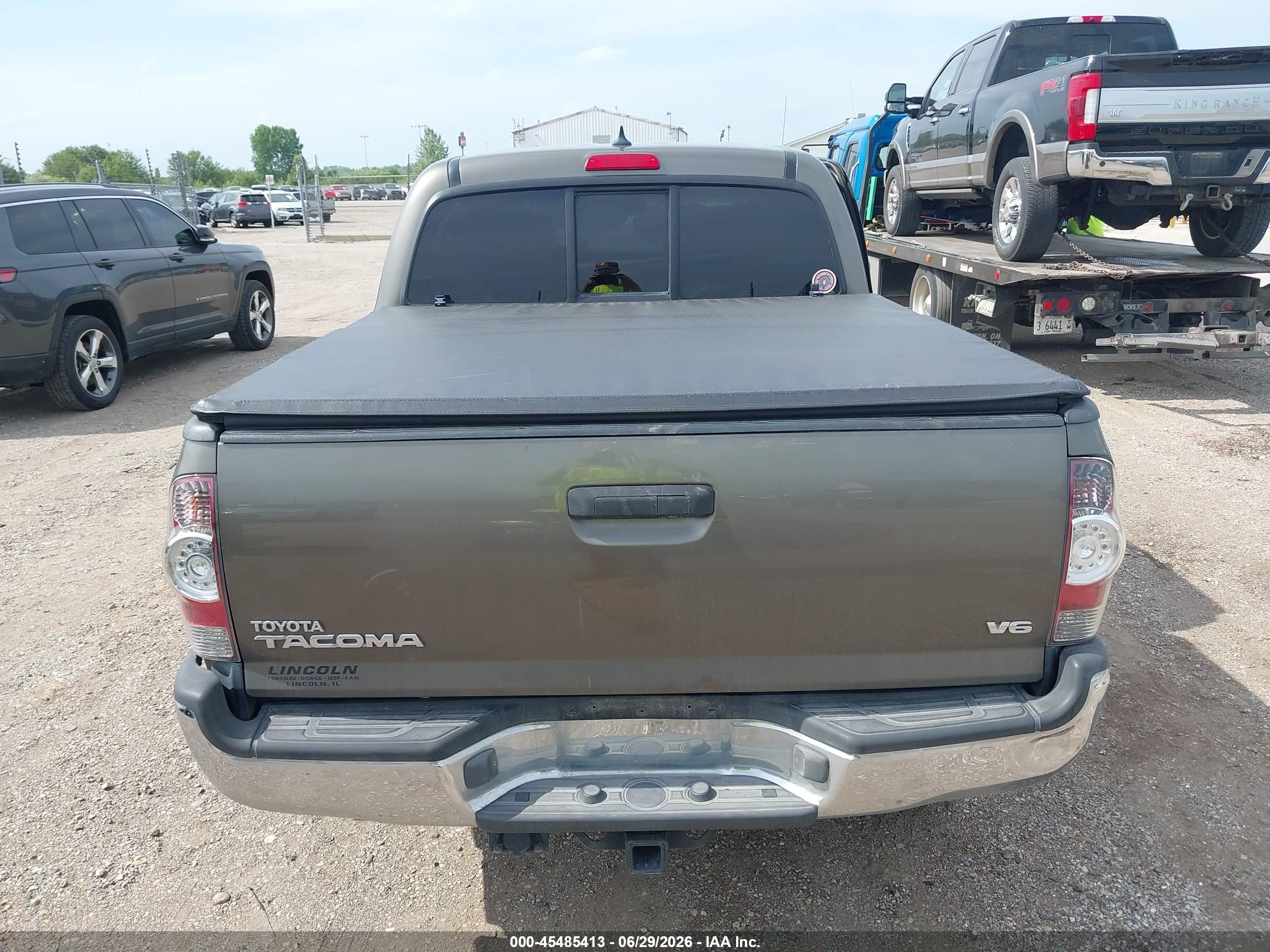2012 Toyota Tacoma Base V6 Brown vin: 3TMLU4EN4CM088999