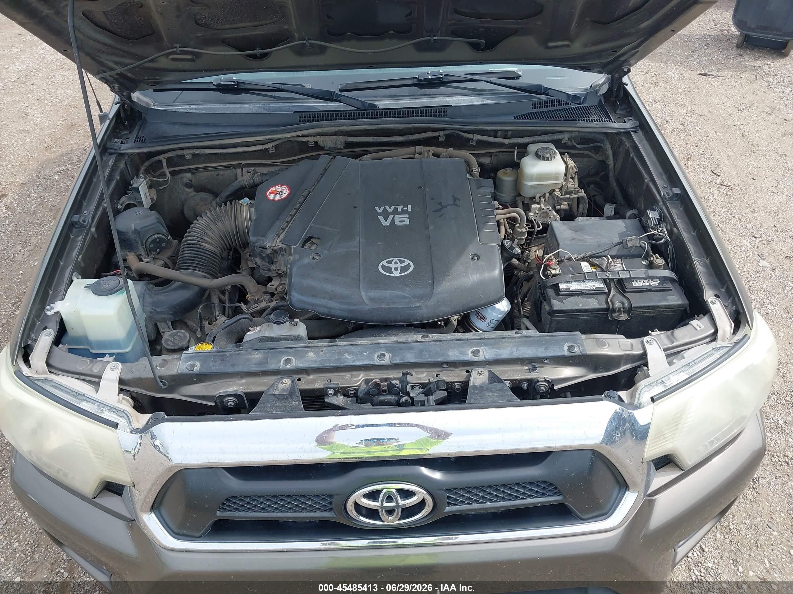 2012 Toyota Tacoma Base V6 Brown vin: 3TMLU4EN4CM088999