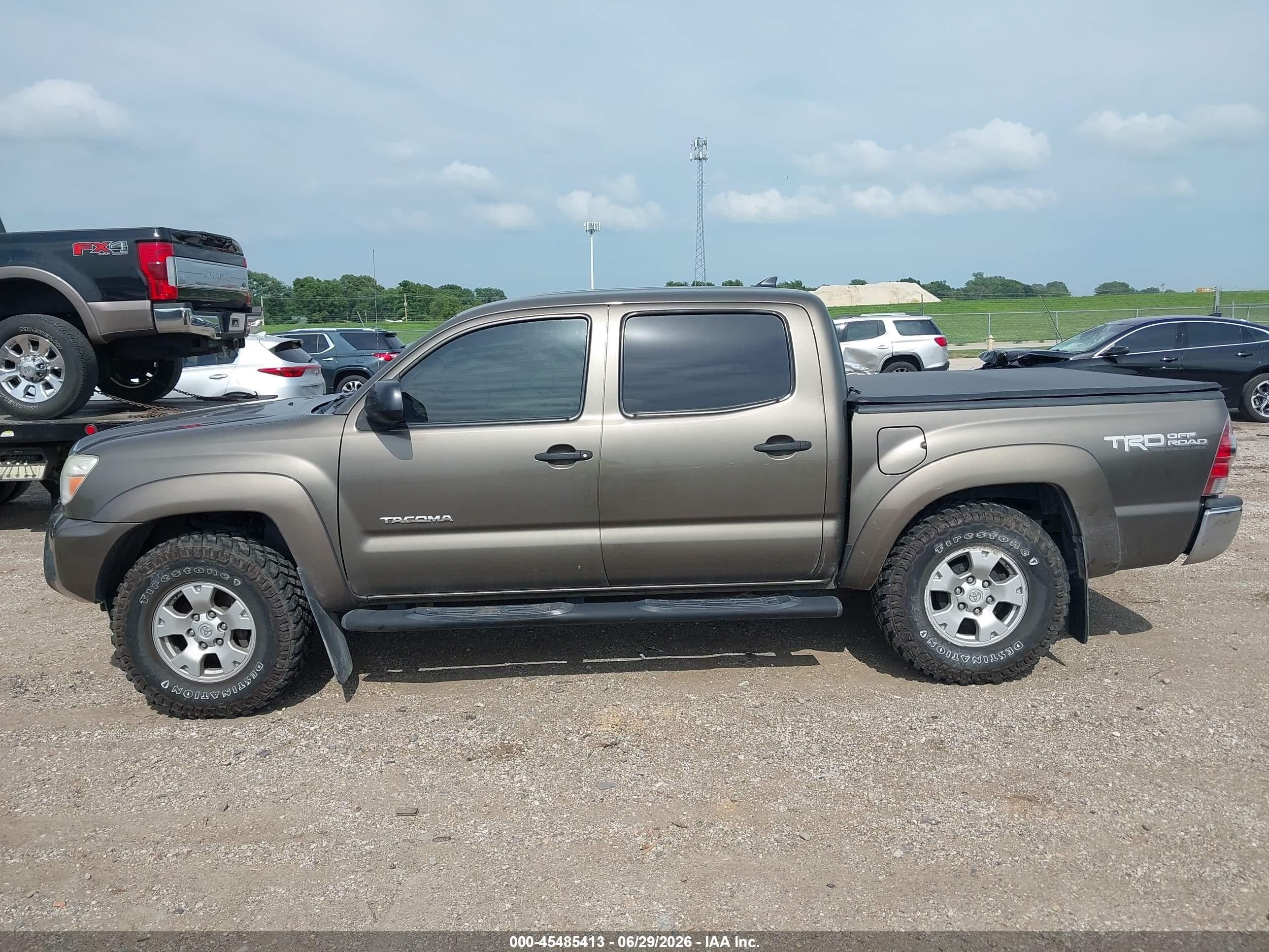 2012 Toyota Tacoma Base V6 Brown vin: 3TMLU4EN4CM088999