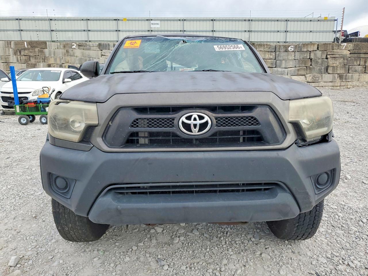 2012 Toyota Tacoma Double Cab Gray vin: 3TMLU4EN4CM089425
