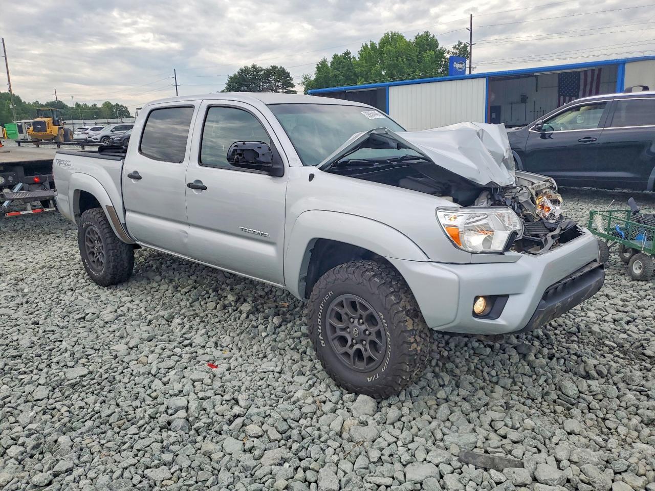 2012 Toyota Tacoma Double Cab Серый vin: 3TMLU4EN4CM099937
