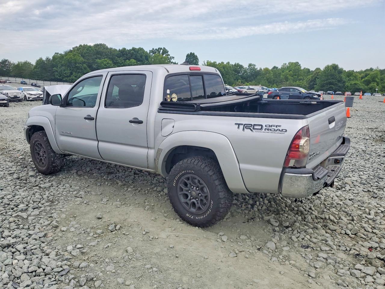 2012 Toyota Tacoma Double Cab Серый vin: 3TMLU4EN4CM099937