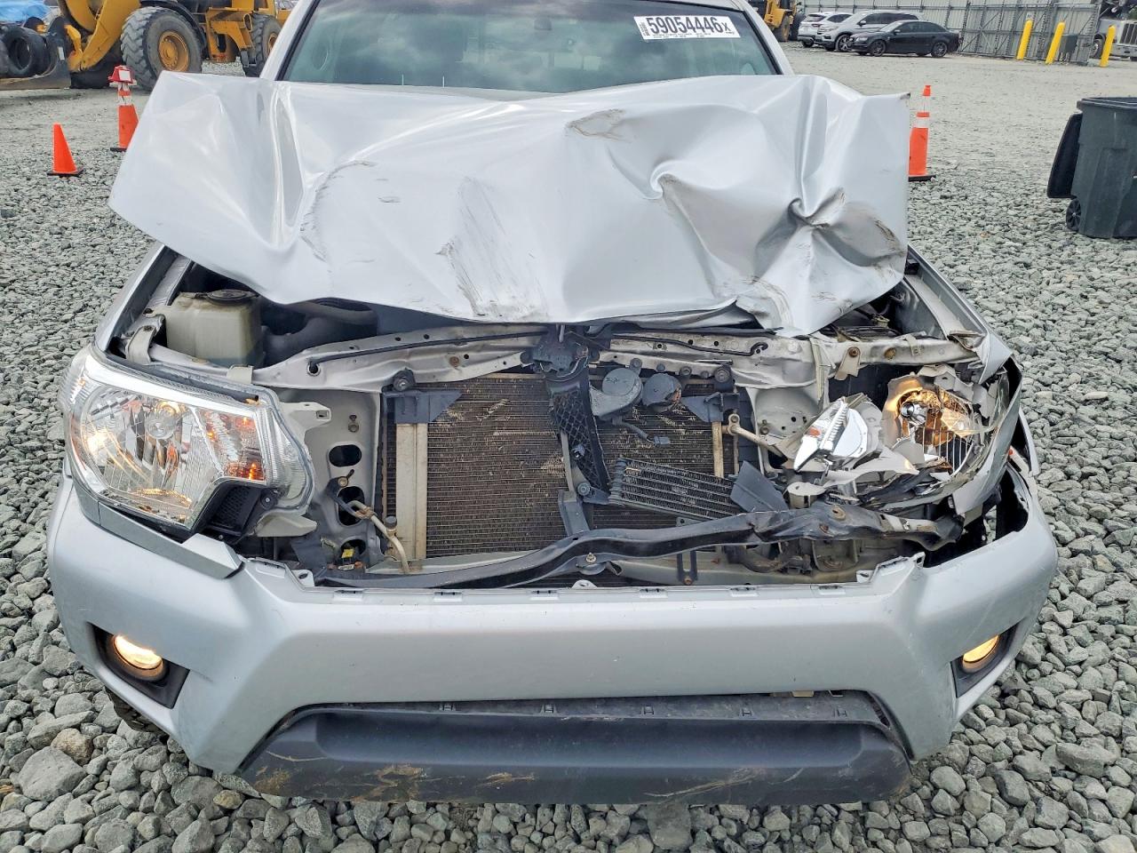 2012 Toyota Tacoma Double Cab Серый vin: 3TMLU4EN4CM099937