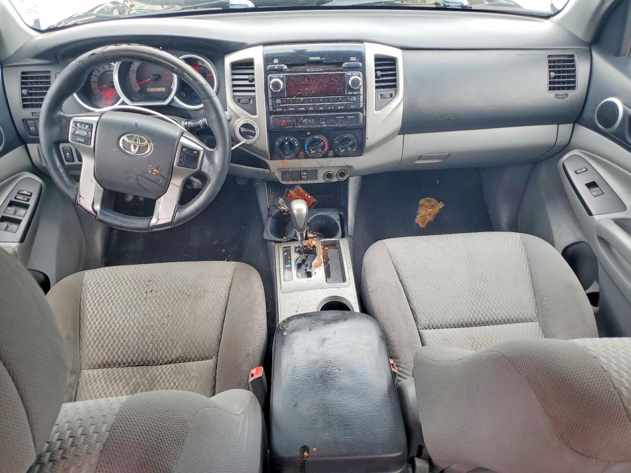 2012 Toyota Tacoma Double Cab Серый vin: 3TMLU4EN4CM099937