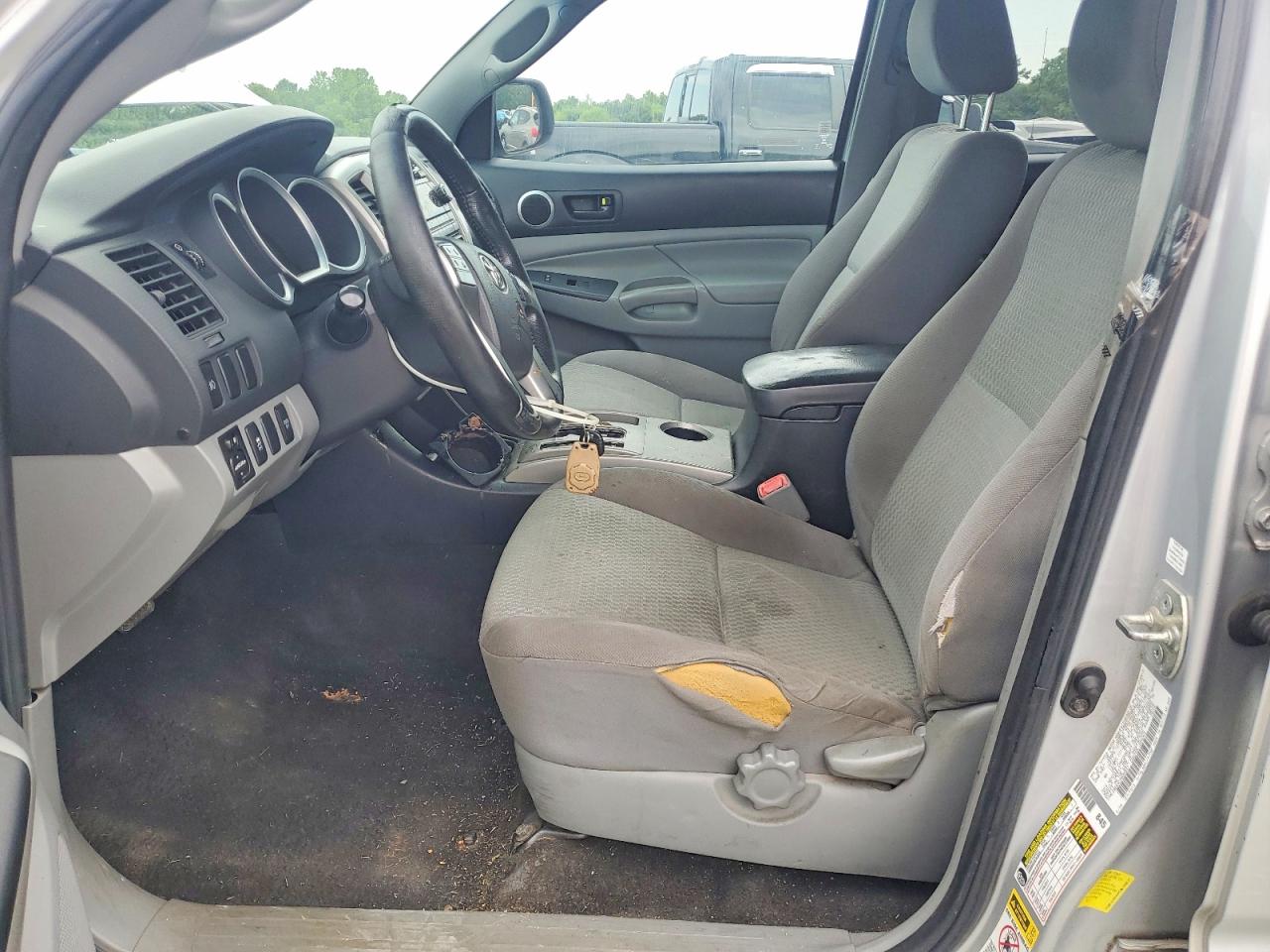 2012 Toyota Tacoma Double Cab Серый vin: 3TMLU4EN4CM099937
