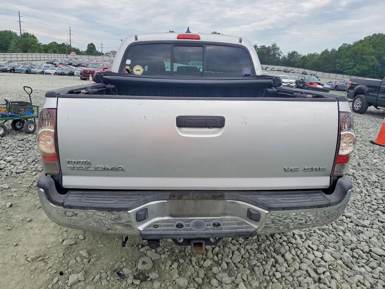 2012 Toyota Tacoma Double Cab Серый vin: 3TMLU4EN4CM099937