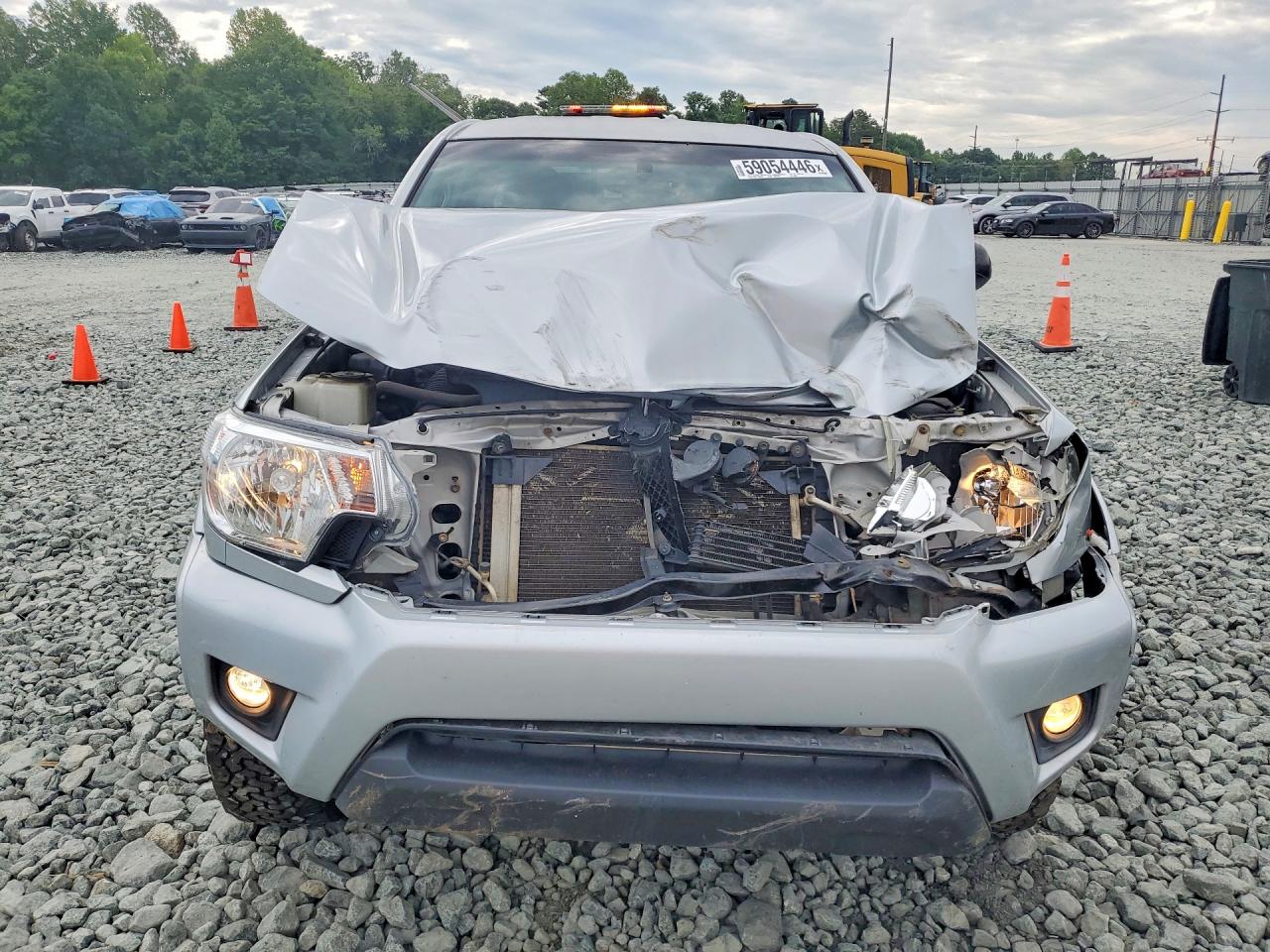 2012 Toyota Tacoma Double Cab Серый vin: 3TMLU4EN4CM099937