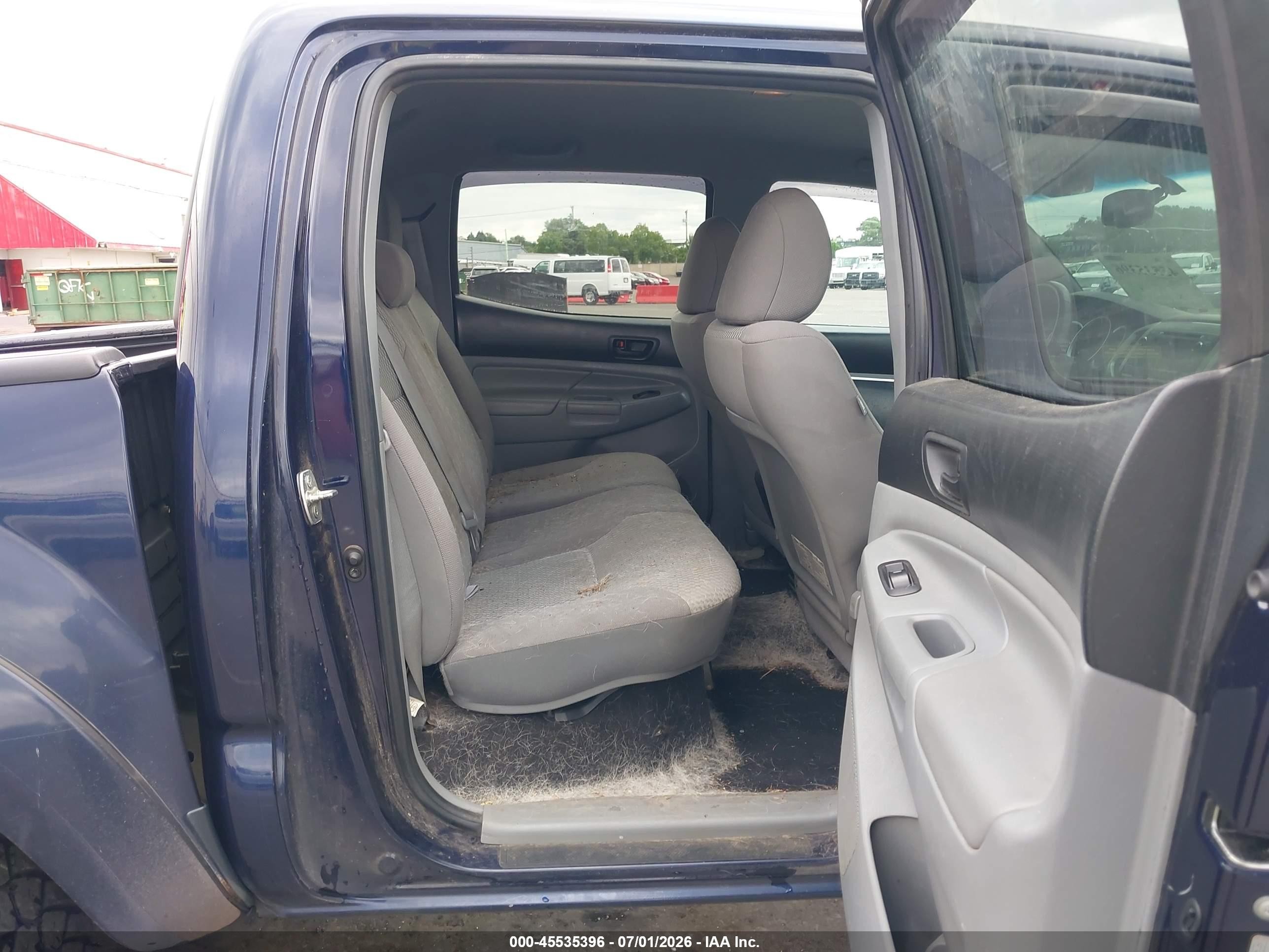 2013 Toyota Tacoma Base V6 Blue vin: 3TMLU4EN4DM111036