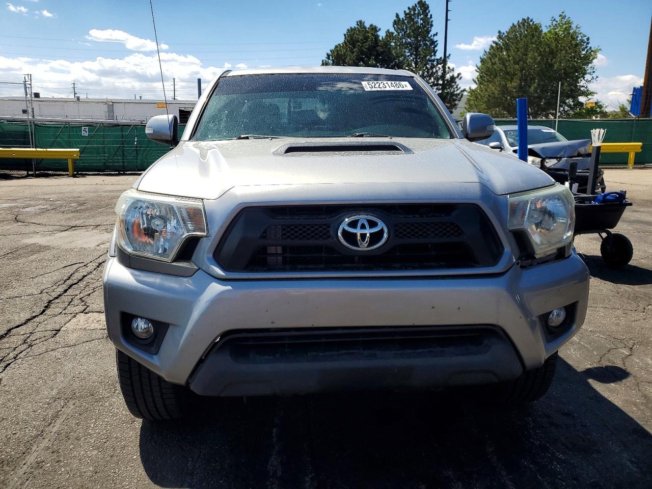 2015 Toyota Tacoma V6 Gray vin: 3TMLU4EN4FM180733