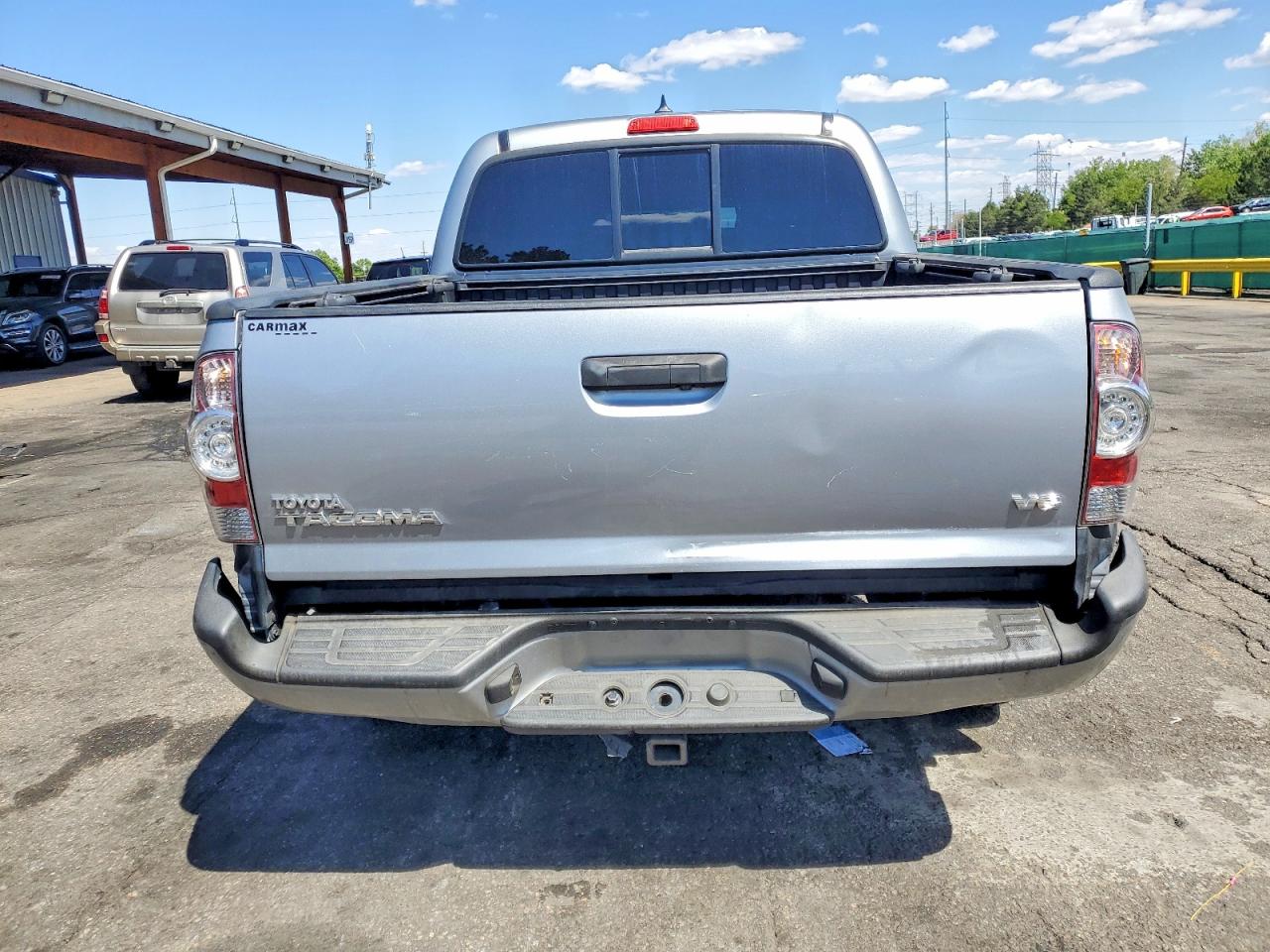 2015 Toyota Tacoma V6 Gray vin: 3TMLU4EN4FM180733