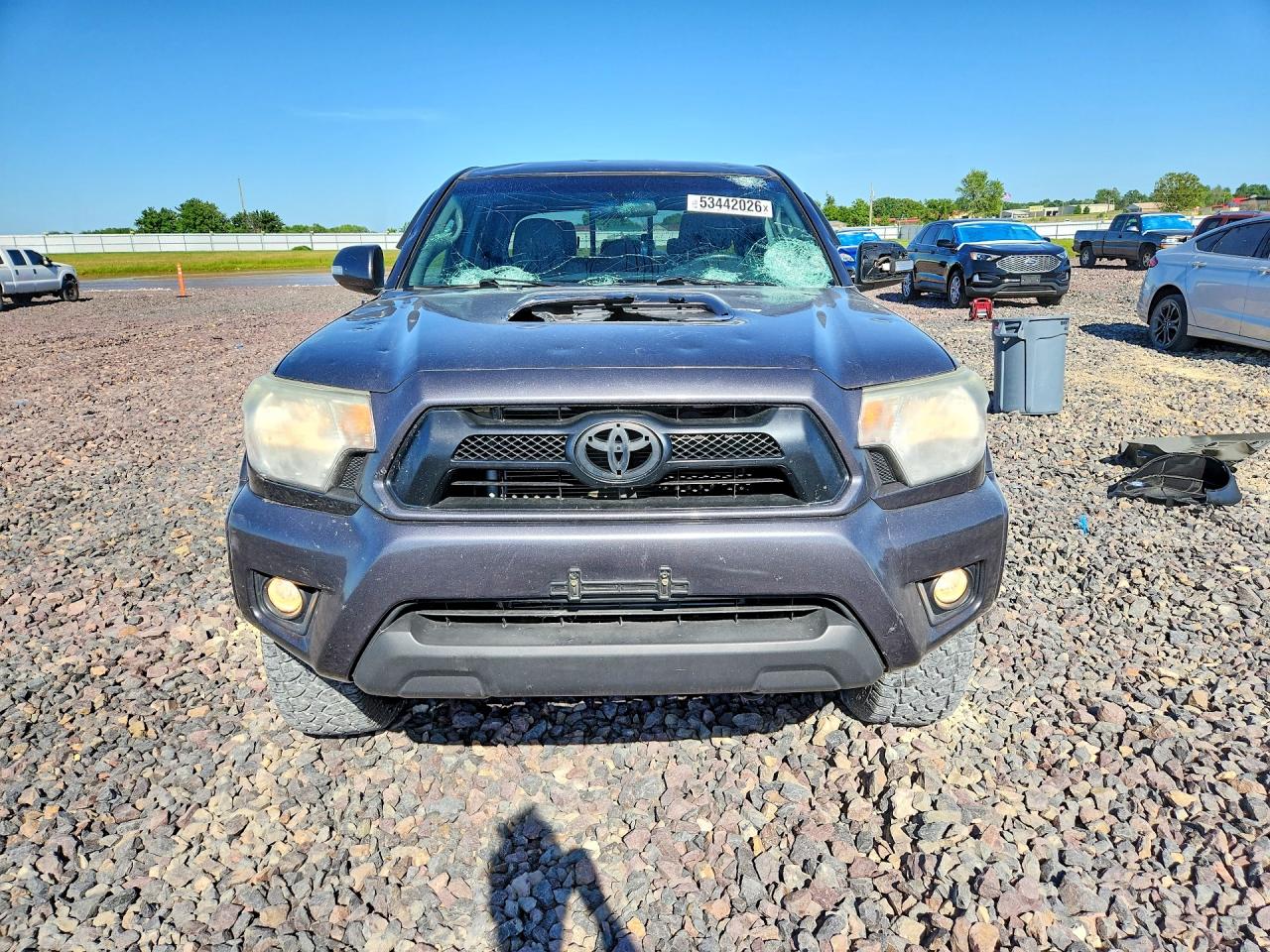 2015 Toyota Tacoma V6 Silver vin: 3TMLU4EN4FM194602