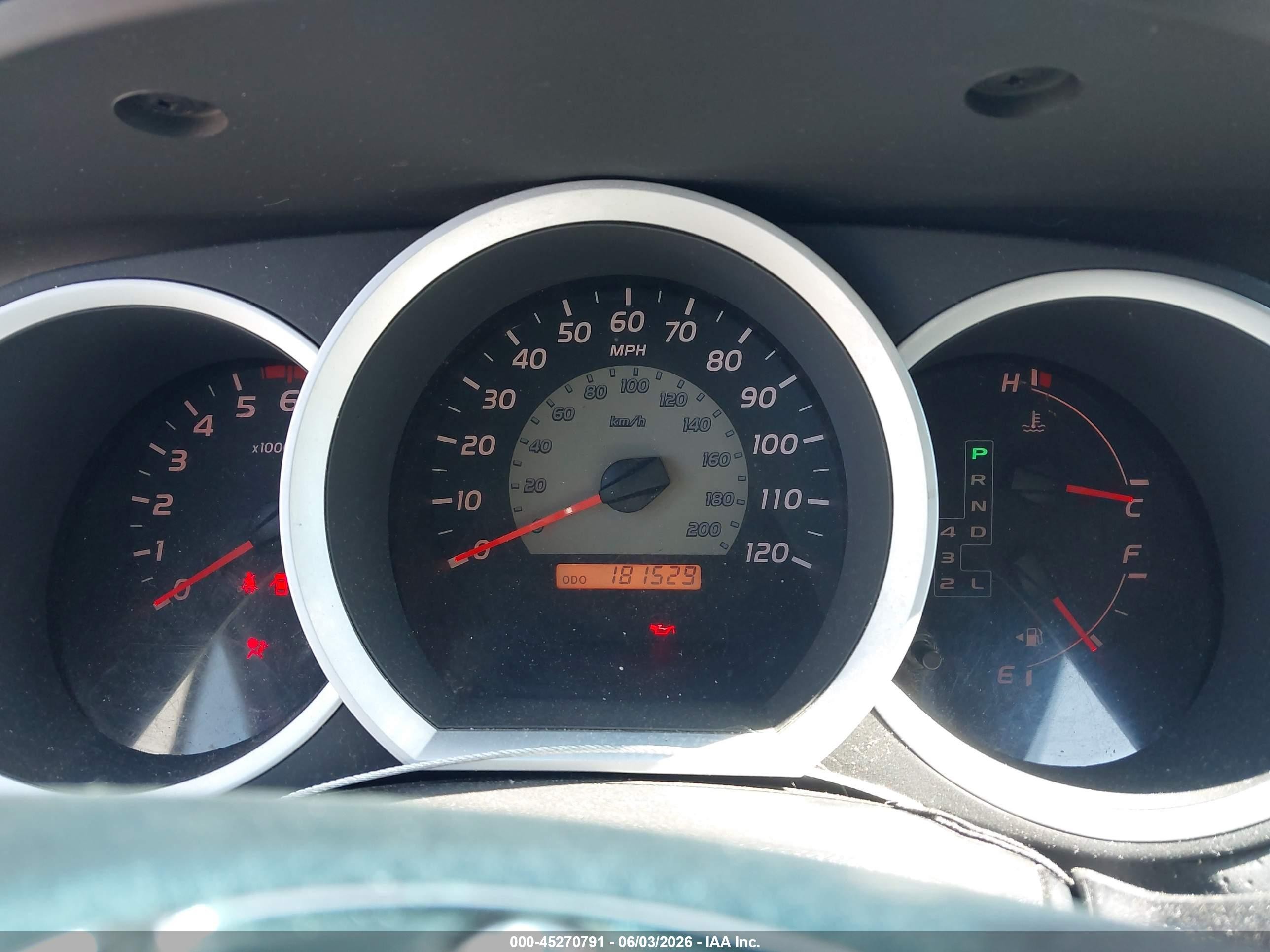 2010 Toyota Tacoma Base V6 White vin: 3TMLU4EN5AM038433
