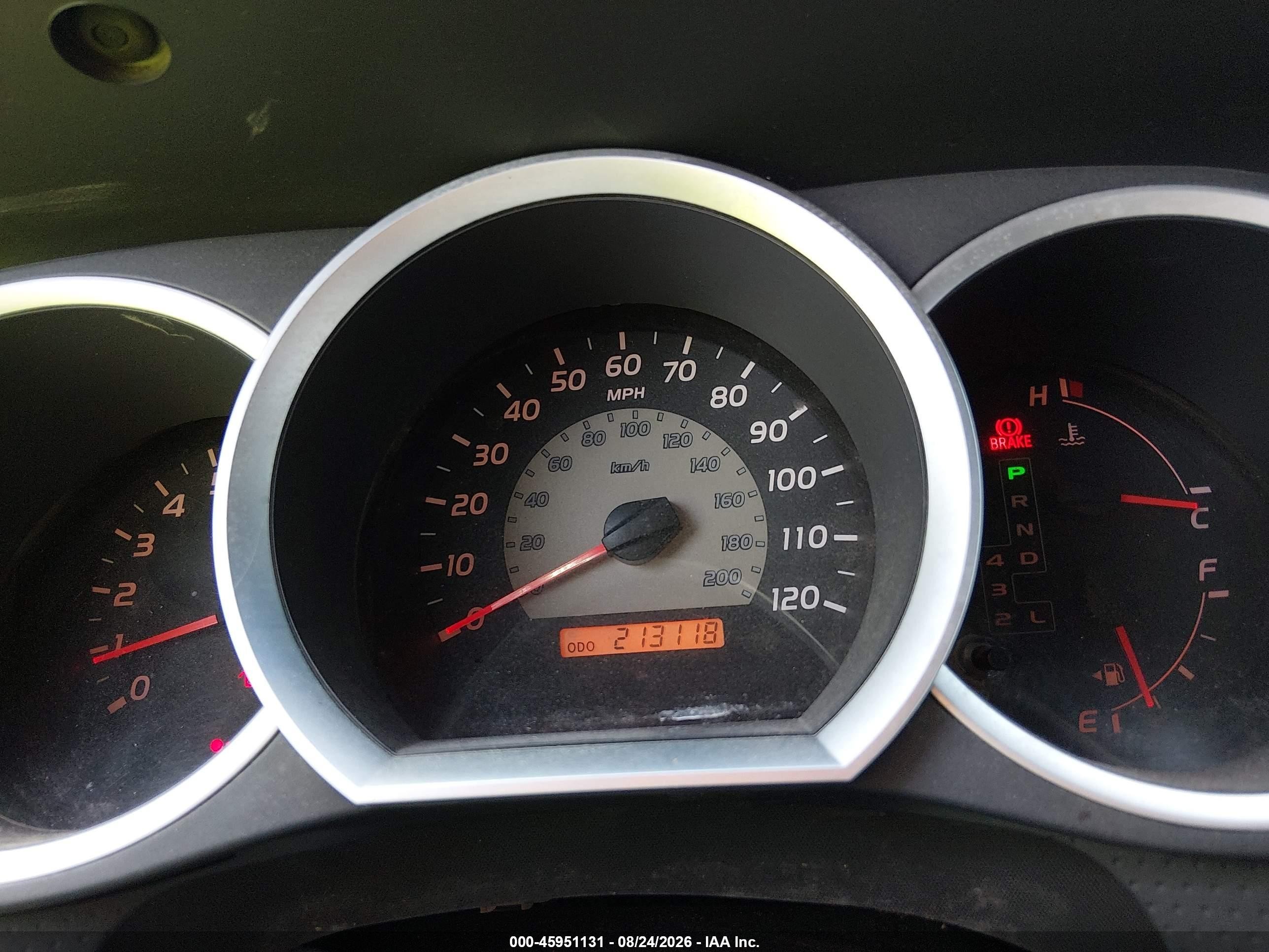2010 Toyota Tacoma Base V6 Gray vin: 3TMLU4EN5AM040960