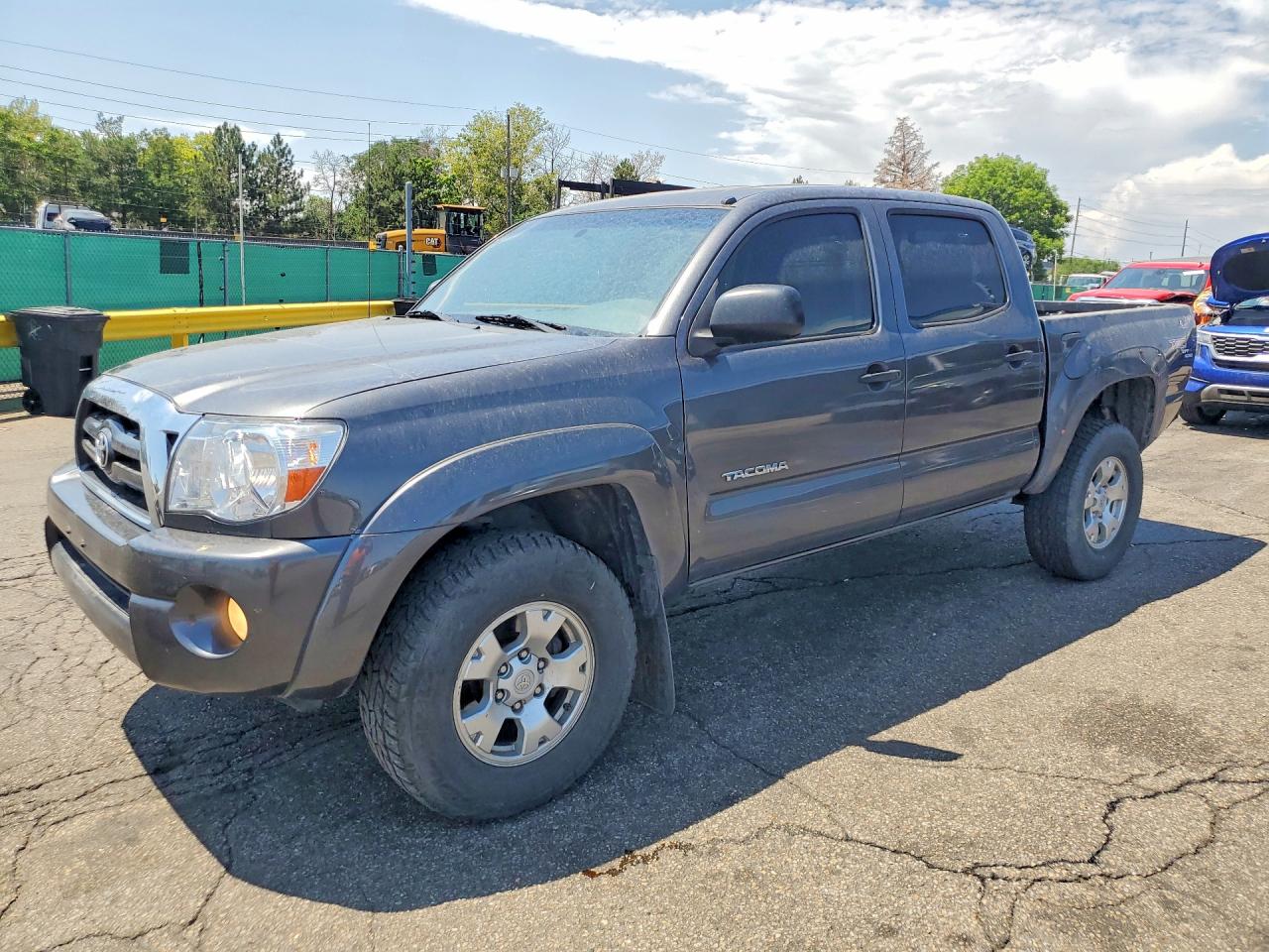 2010 Toyota Tacoma V6 Gray vin: 3TMLU4EN5AM048167