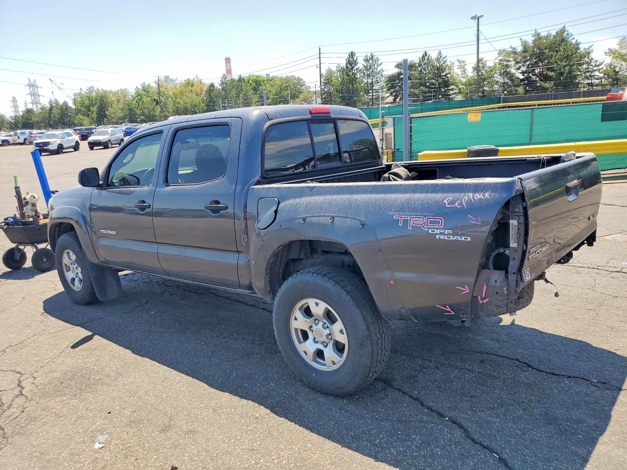 2010 Toyota Tacoma V6 Gray vin: 3TMLU4EN5AM048167