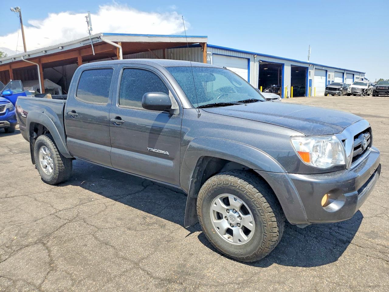 2010 Toyota Tacoma V6 Gray vin: 3TMLU4EN5AM048167