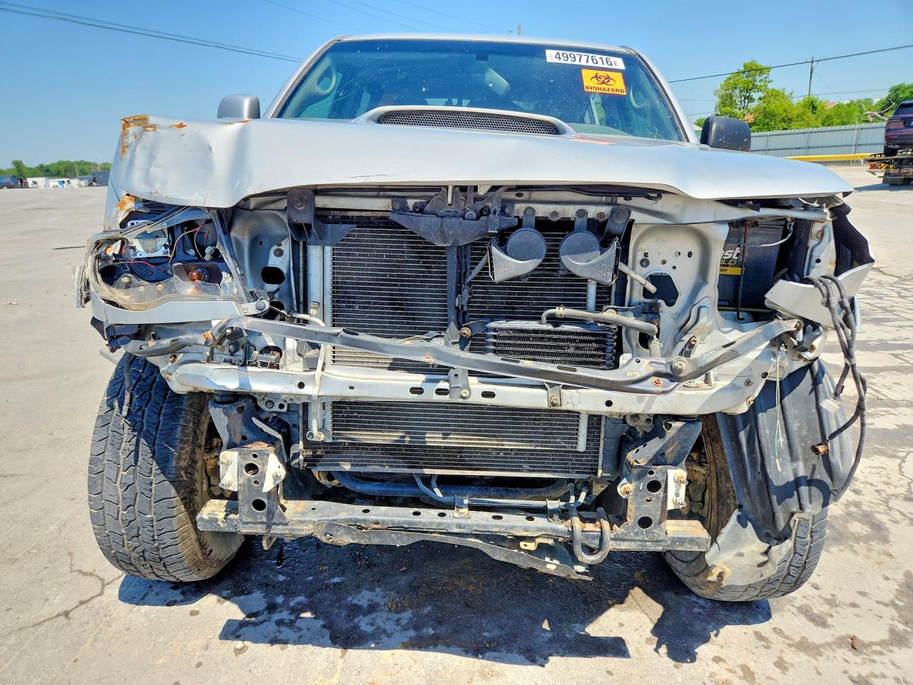 2010 Toyota Tacoma Double Cab Silver vin: 3TMLU4EN5AM054325