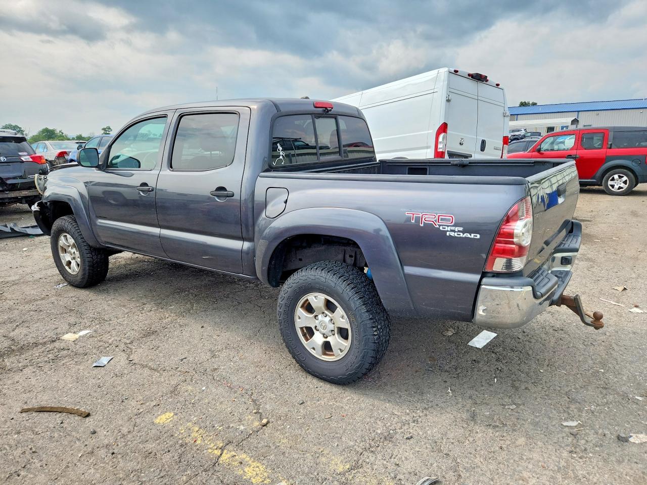 2011 Toyota Tacoma V6 Серый vin: 3TMLU4EN5BM063477
