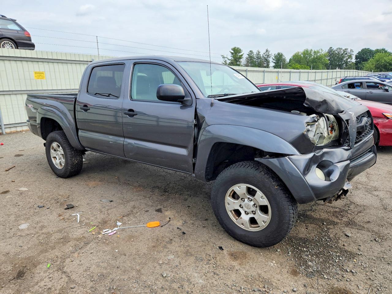 2011 Toyota Tacoma V6 Серый vin: 3TMLU4EN5BM063477
