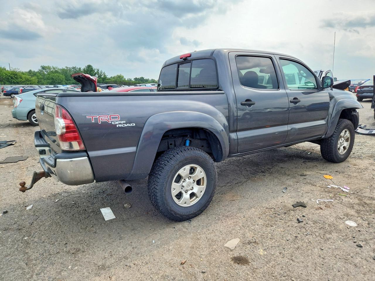 2011 Toyota Tacoma V6 Серый vin: 3TMLU4EN5BM063477