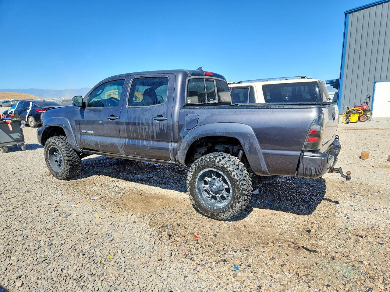 2012 Toyota Tacoma Double Cab Угольный vin: 3TMLU4EN5CM086730