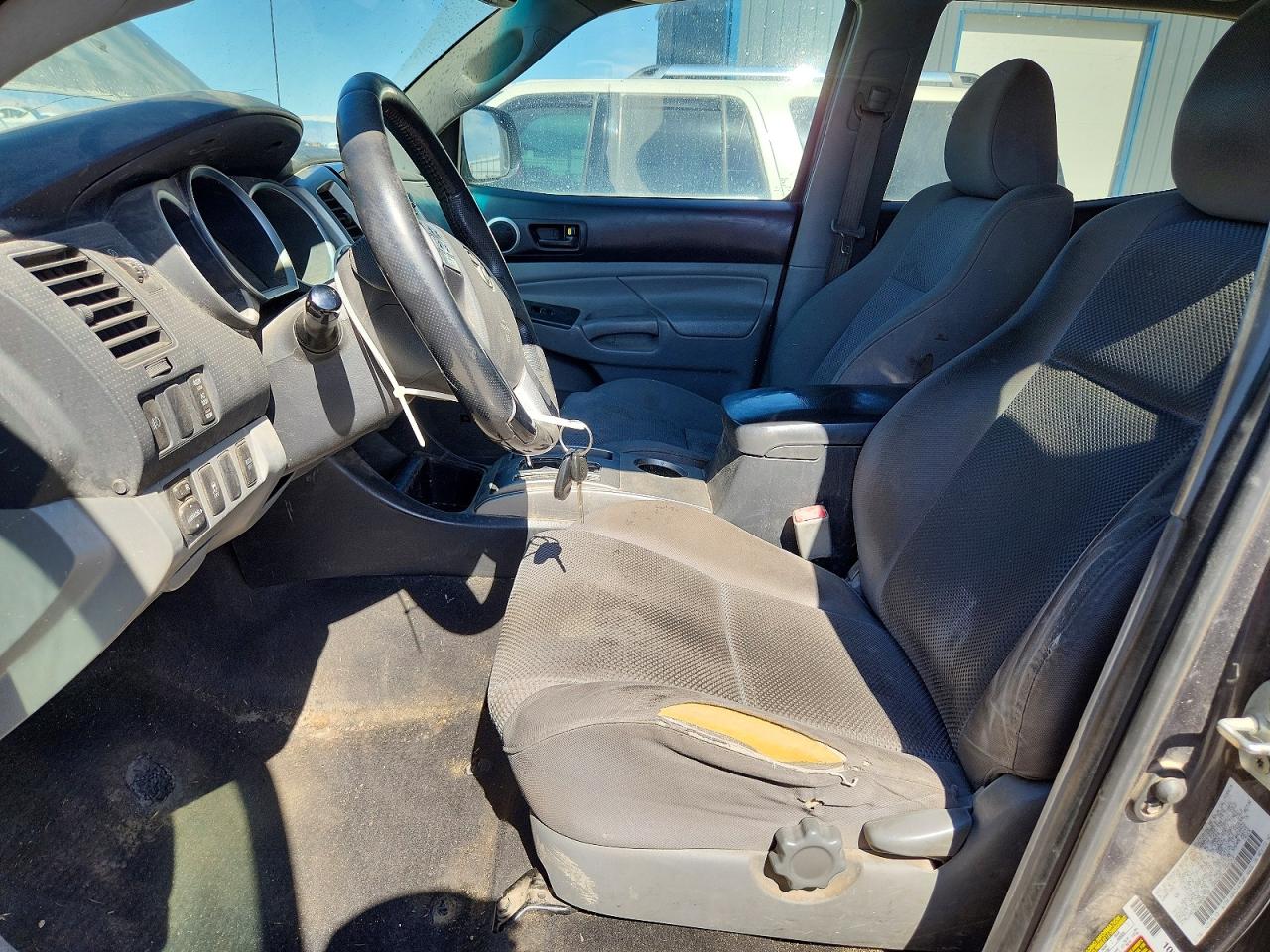 2012 Toyota Tacoma Double Cab Угольный vin: 3TMLU4EN5CM086730