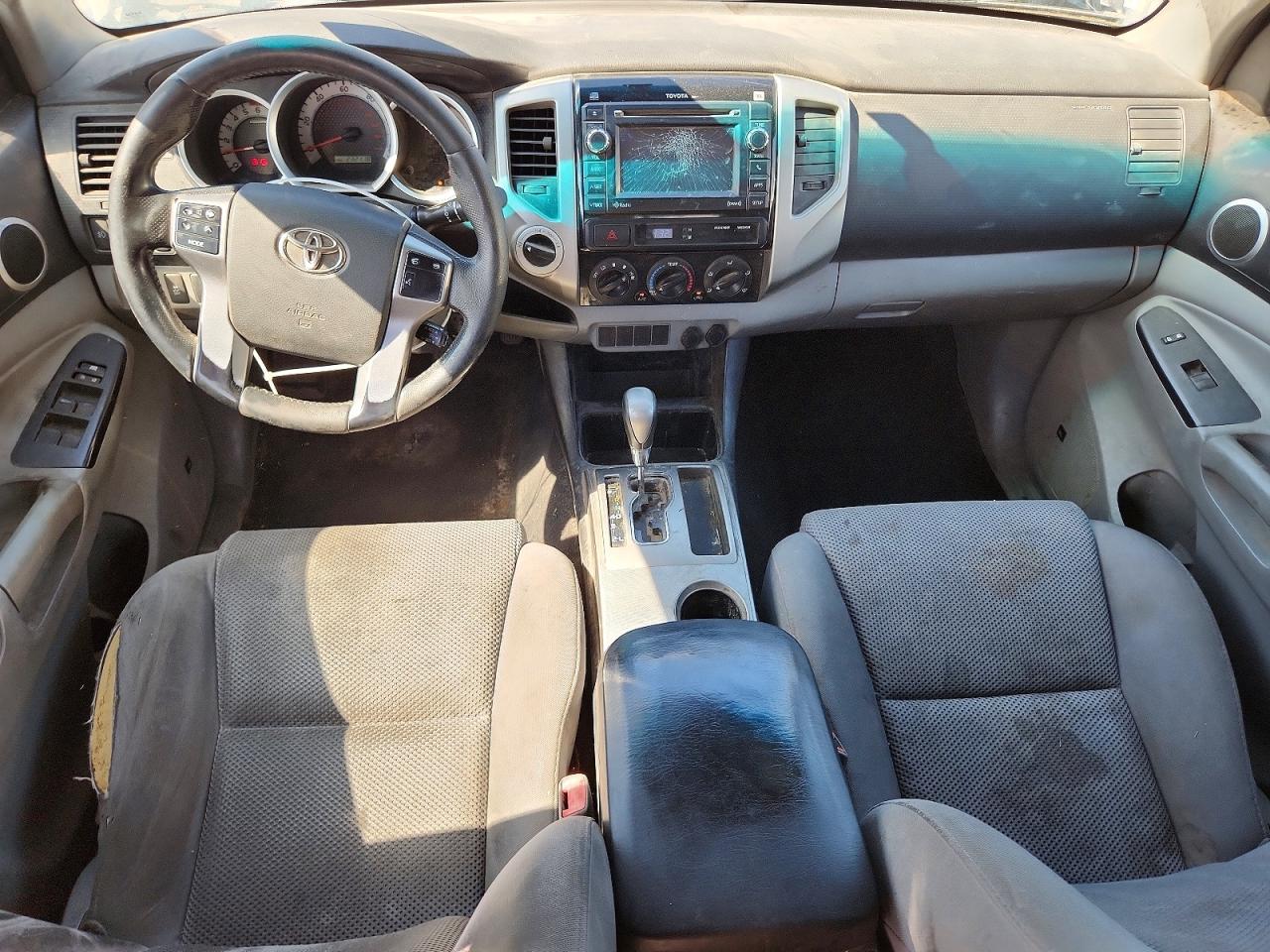 2012 Toyota Tacoma Double Cab Угольный vin: 3TMLU4EN5CM086730