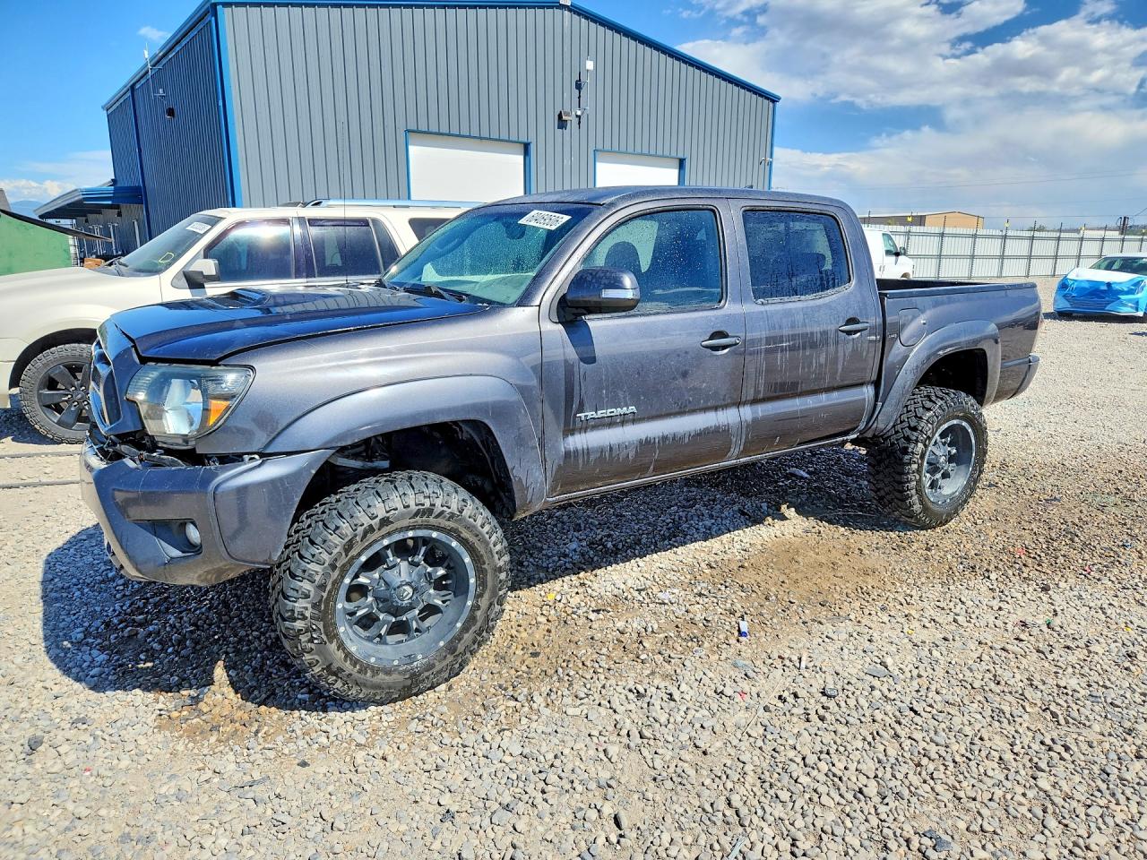 2012 Toyota Tacoma Double Cab Charcoal vin: 3TMLU4EN5CM086730