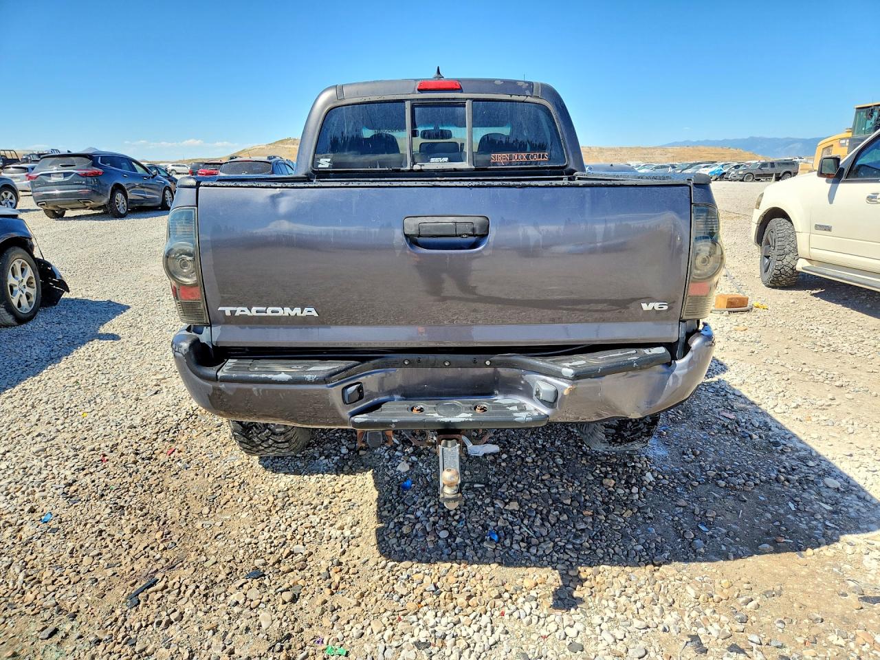 2012 Toyota Tacoma Double Cab Угольный vin: 3TMLU4EN5CM086730