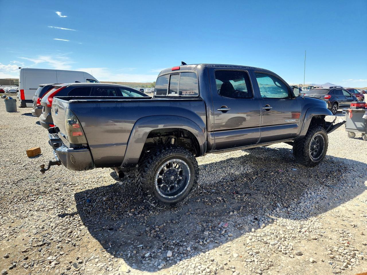 2012 Toyota Tacoma Double Cab Угольный vin: 3TMLU4EN5CM086730