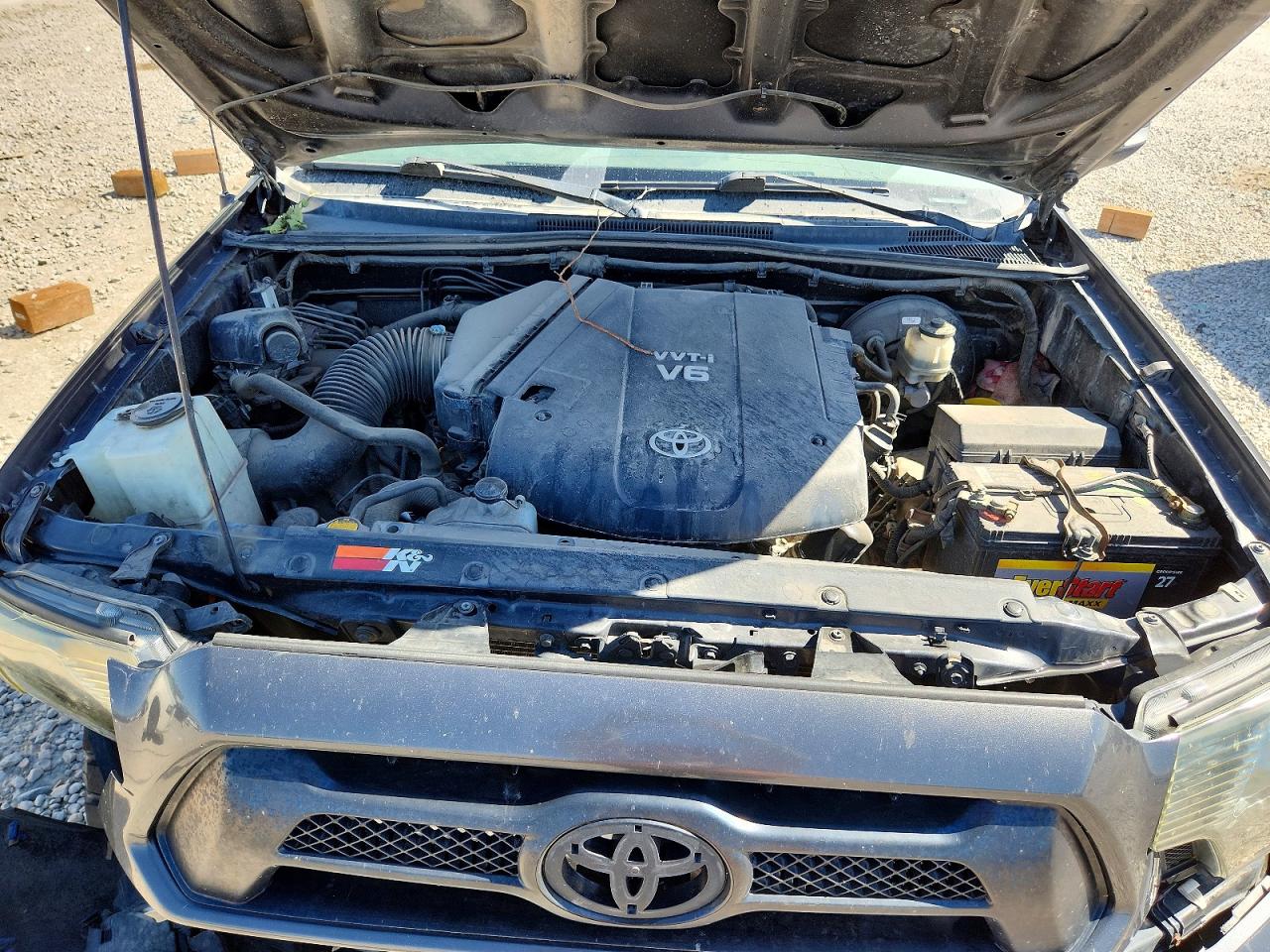 2012 Toyota Tacoma Double Cab Угольный vin: 3TMLU4EN5CM086730