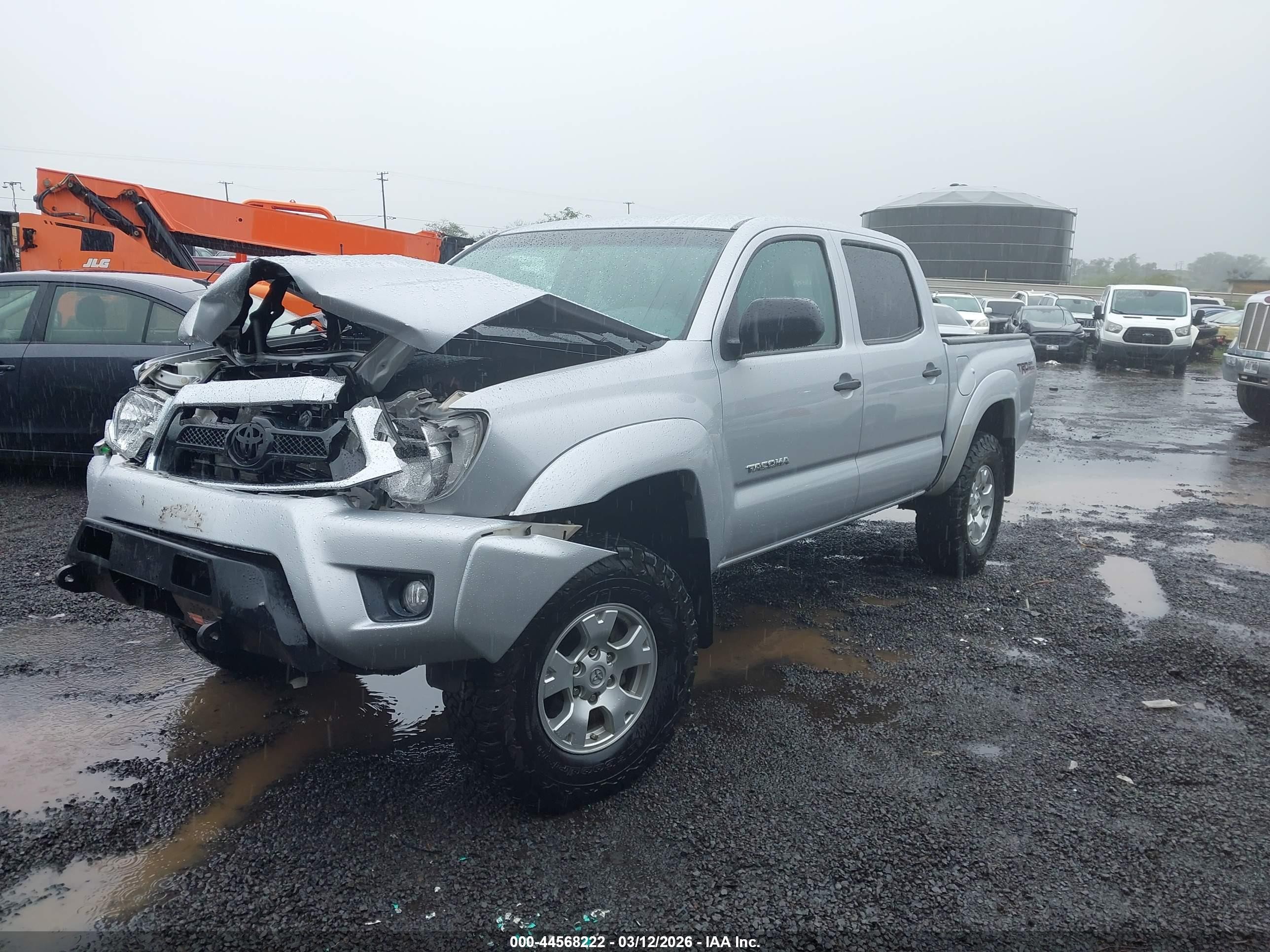 2012 Toyota Tacoma Base V6 Gray vin: 3TMLU4EN5CM094231